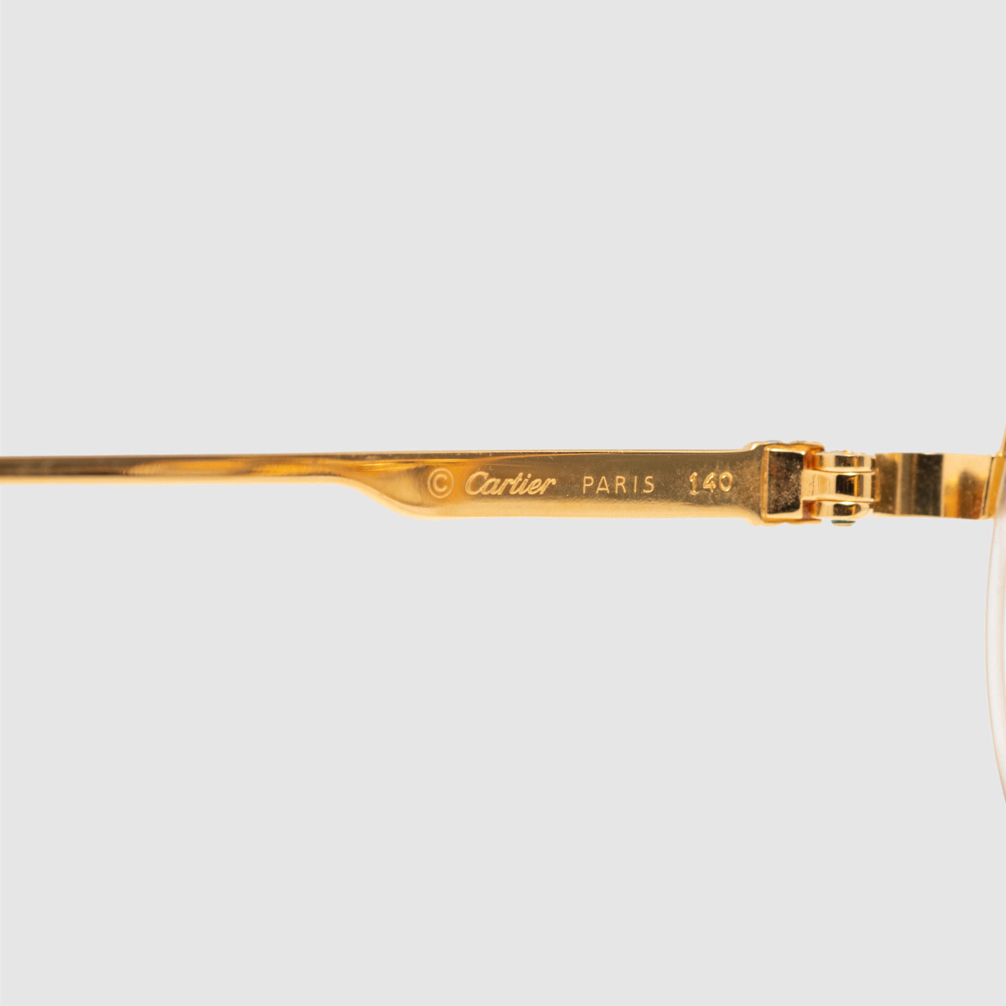 Vintage Cartier Mayfair Semi-Rimless Eyewear circa 1990’s