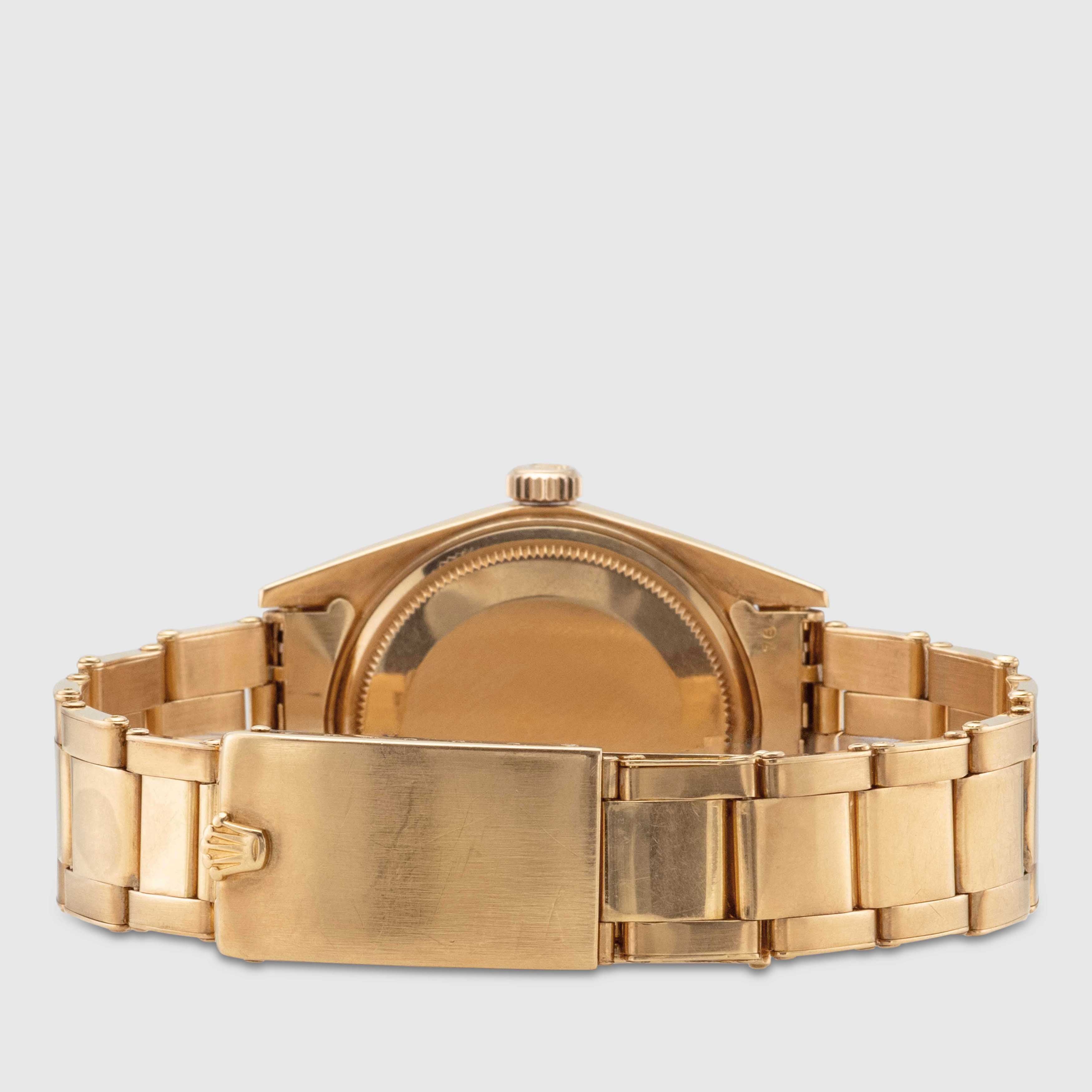 1966 Rolex Day Date Pink Gold Gay Frères Oyster Bracelet Ref.1803