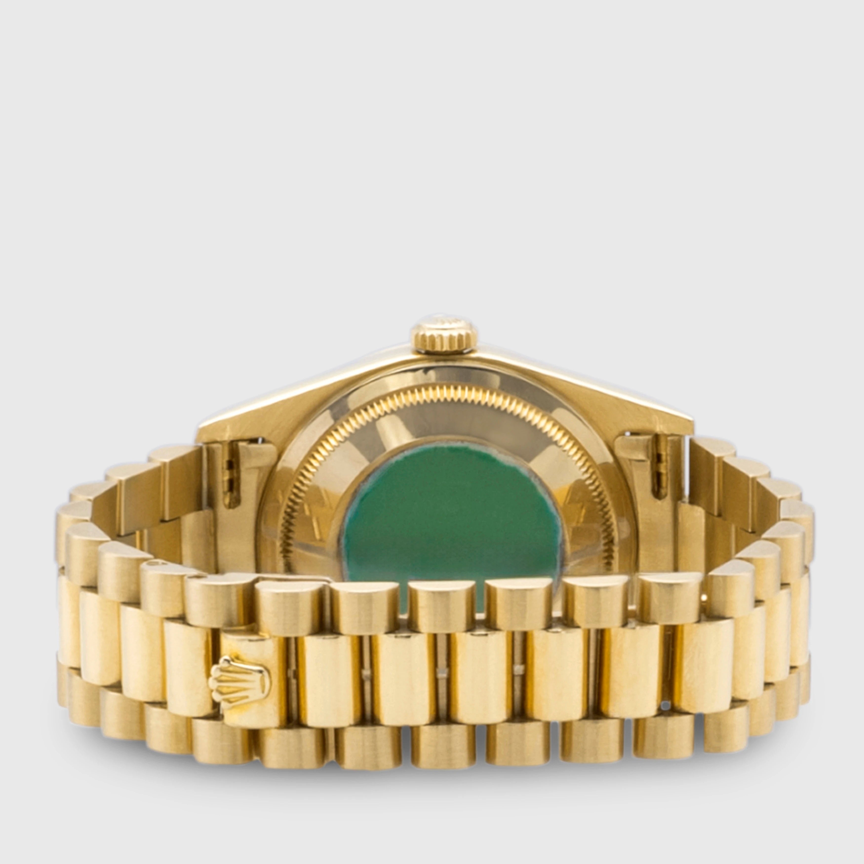 1996 Rolex Day Date Howlite Stone Dial Ref. 18208