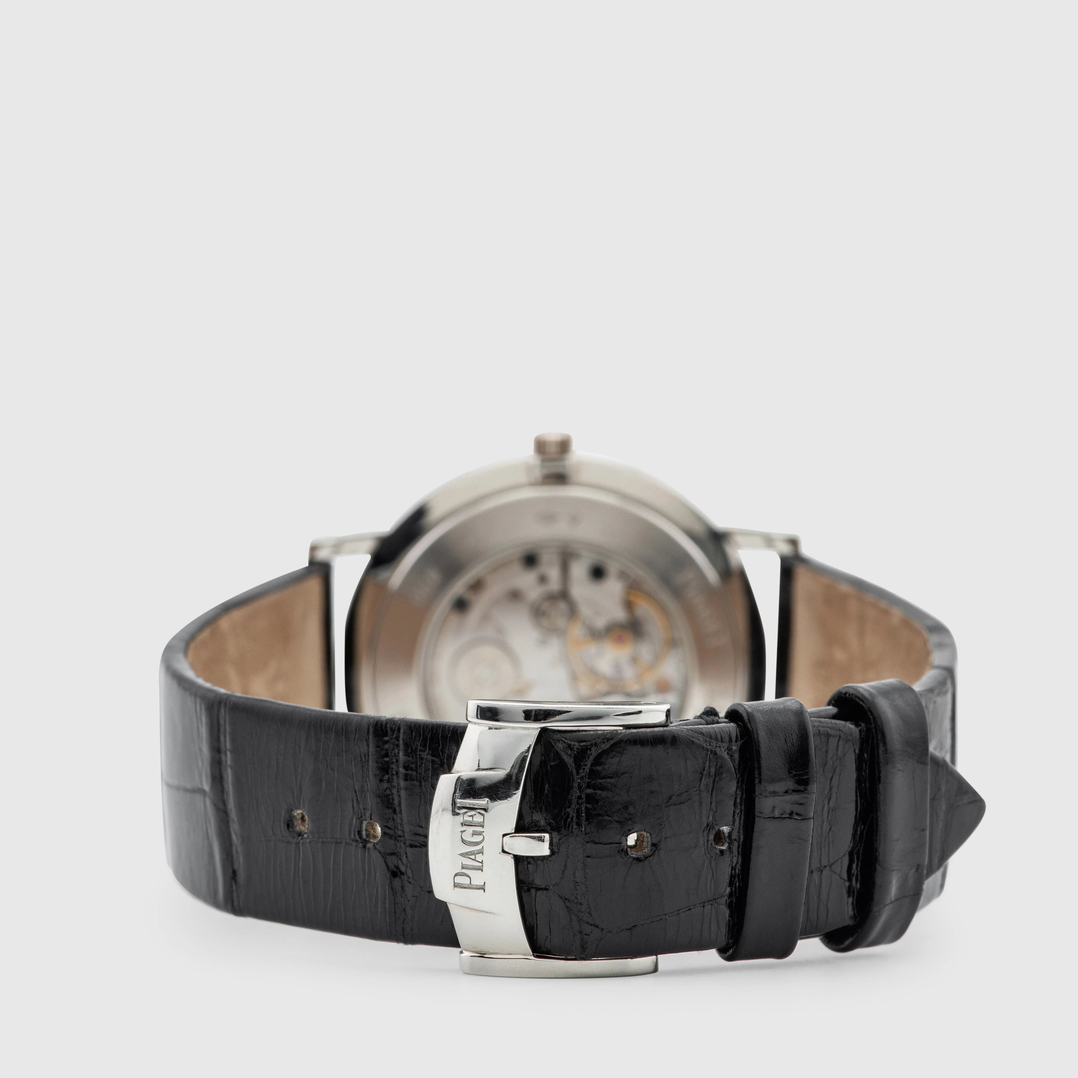 2000's Piaget Altiplano 'Ultra thin' Platinum Salmon Dial Ref. 9710