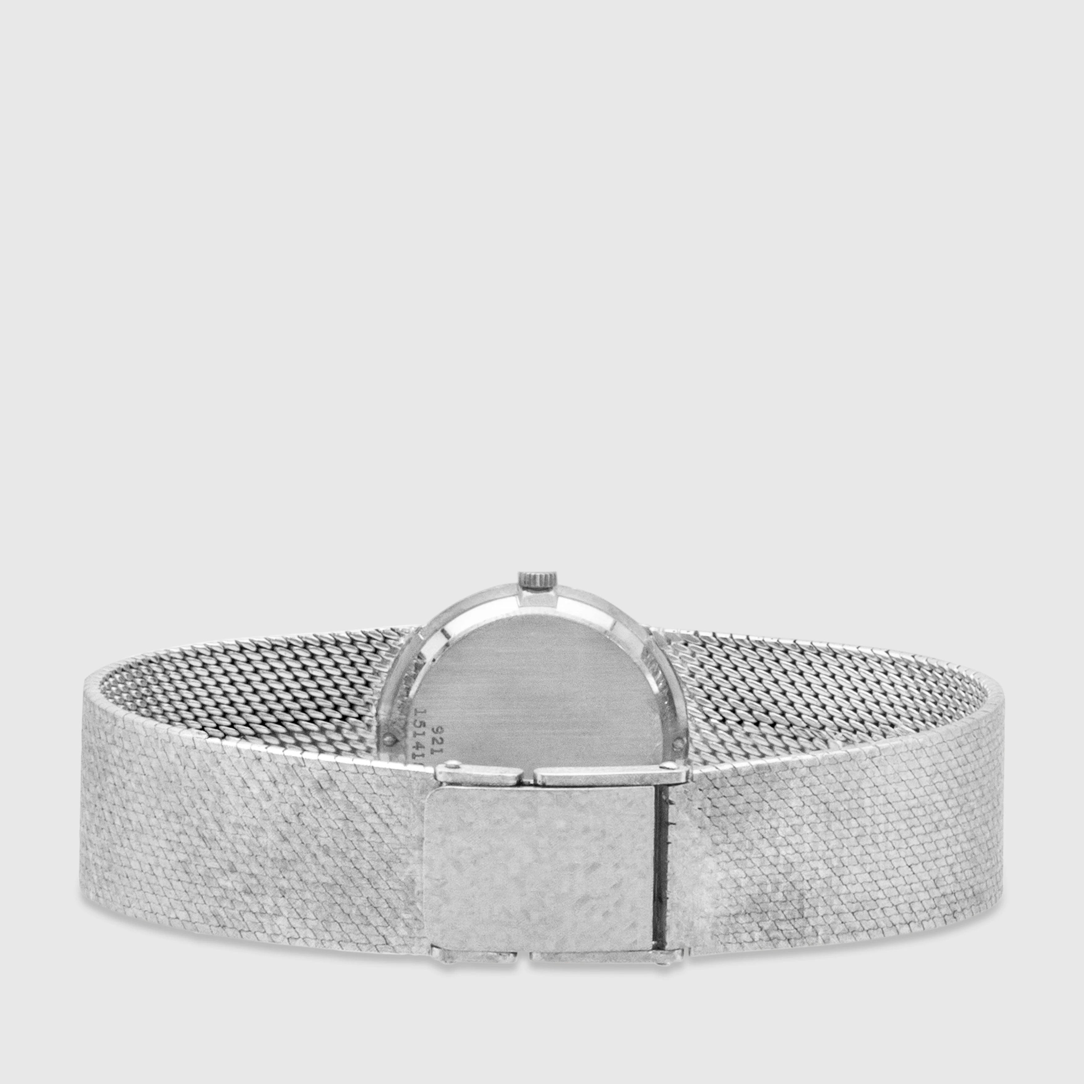 1968/69 Piaget 18k White Gold Coral Dial Ref. 921