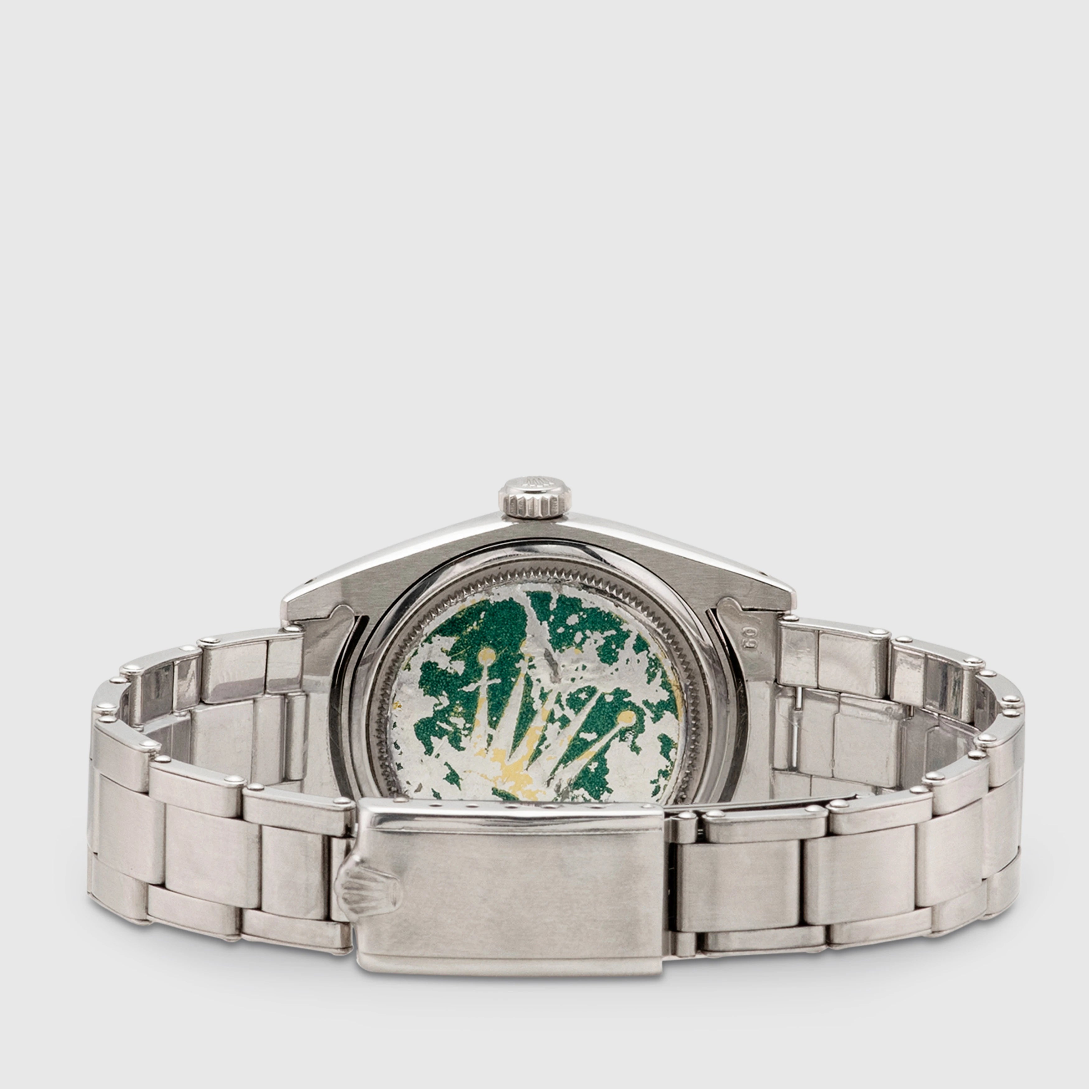1964 Rolex Oyster Date Precision Black Gilt Dial NOS Ref. 6694