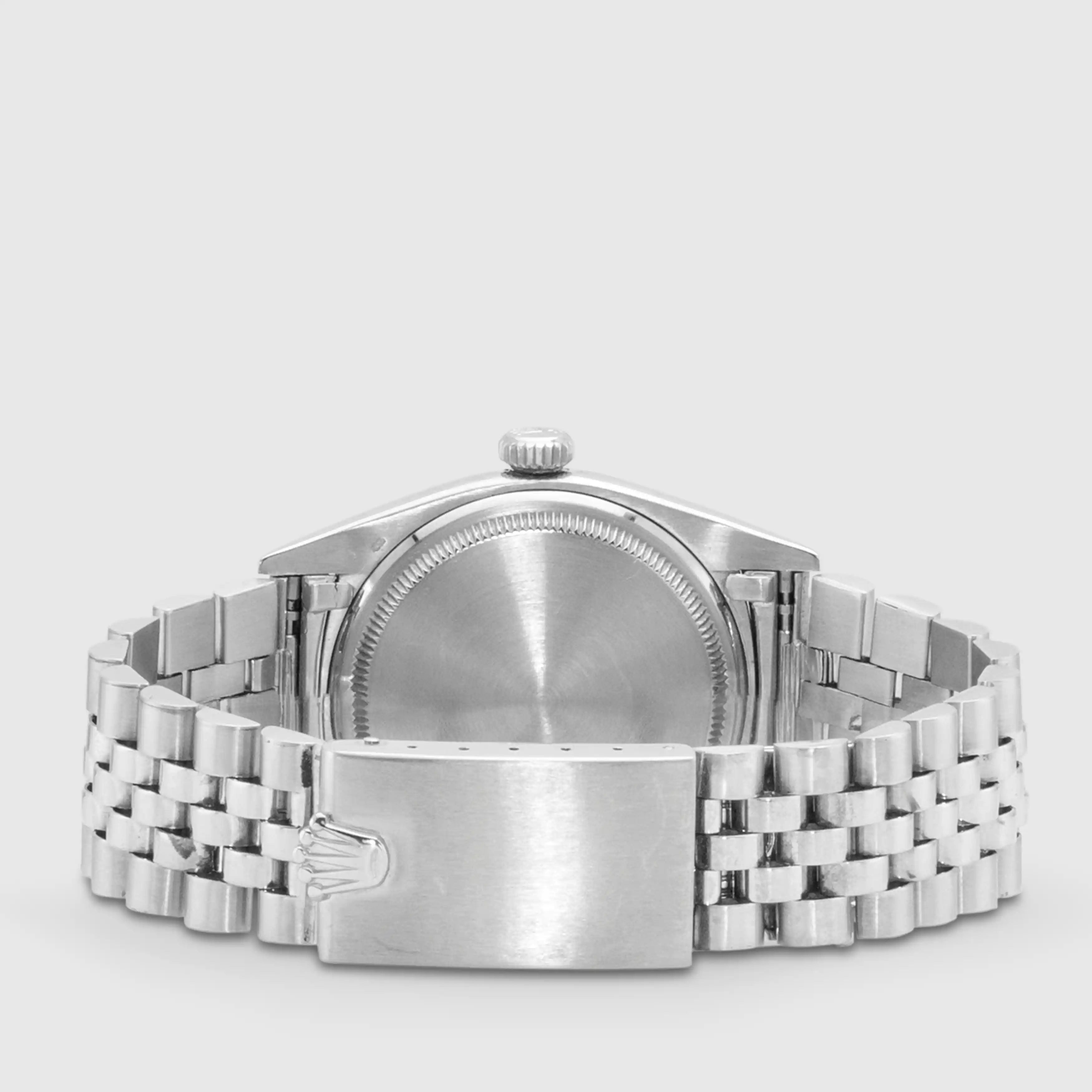 1957 Rolex Datejust White Gold Gilt Dial Rare Big Logo Jubilee Bracelet Ref. 6605