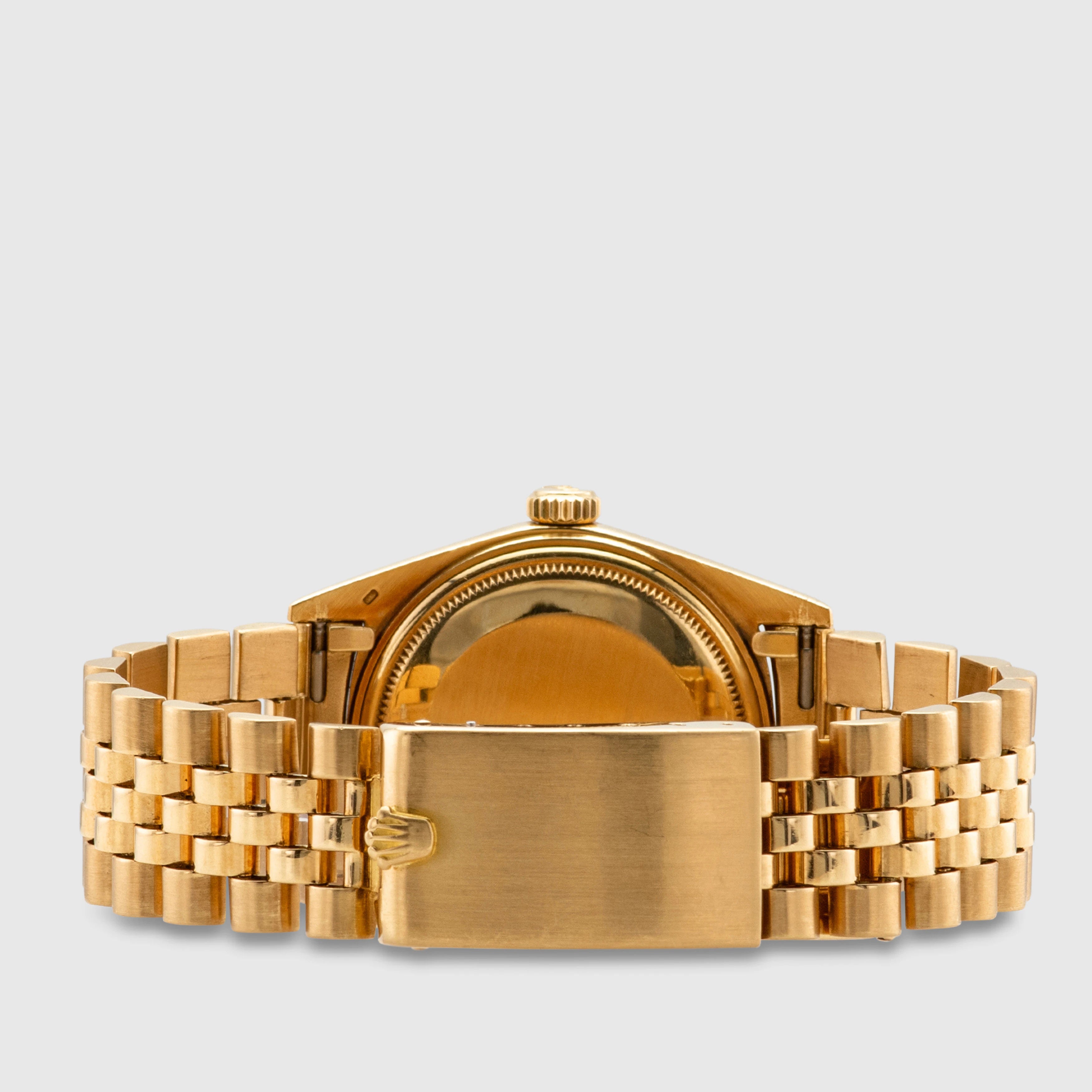 1974 Rolex Datejust 18K Yellow Gold Tiger Eye Dial Ref. 1601