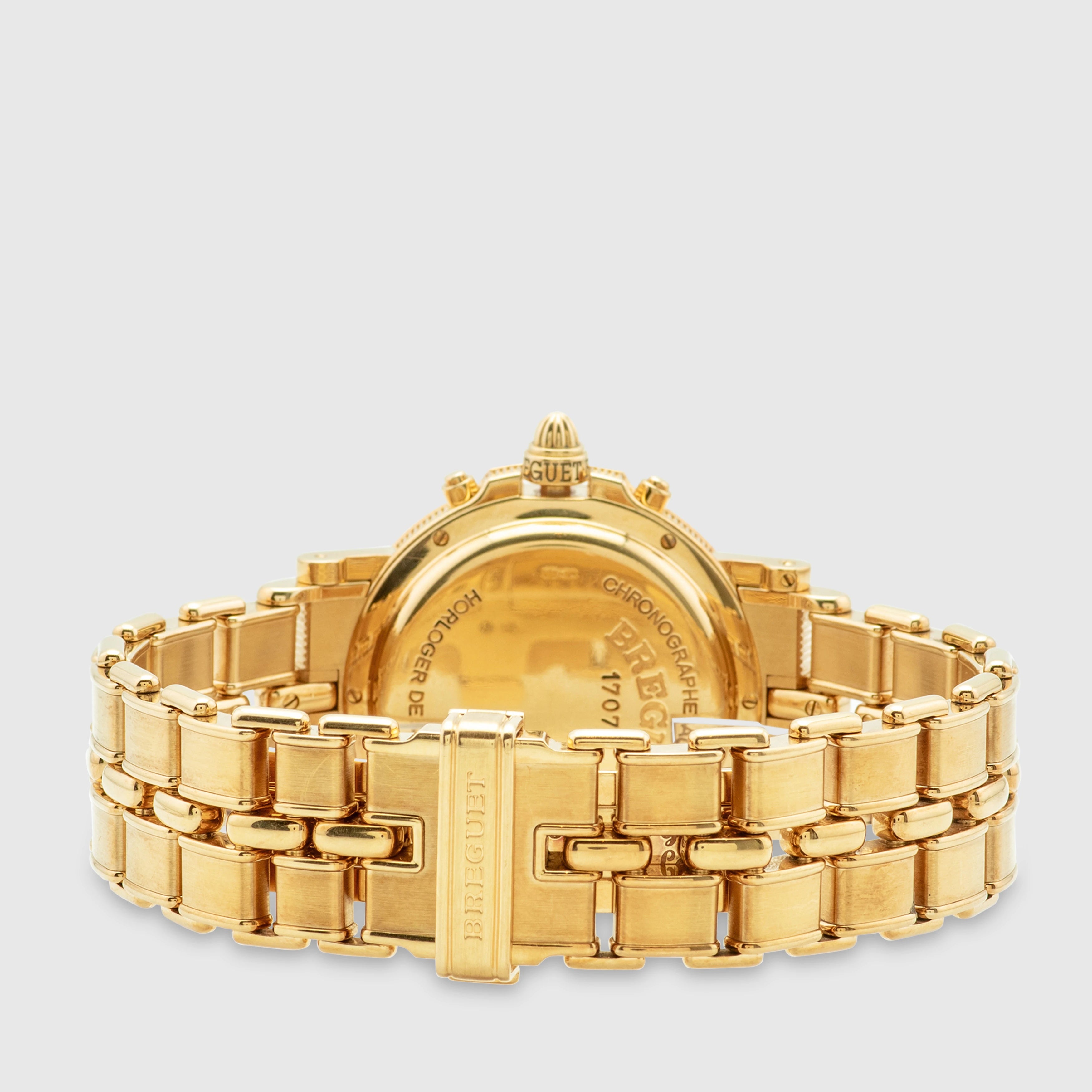 1998 Breguet Marine Chronograph 18k Yellow Gold Ref. 3460BA (with Box & Papers)