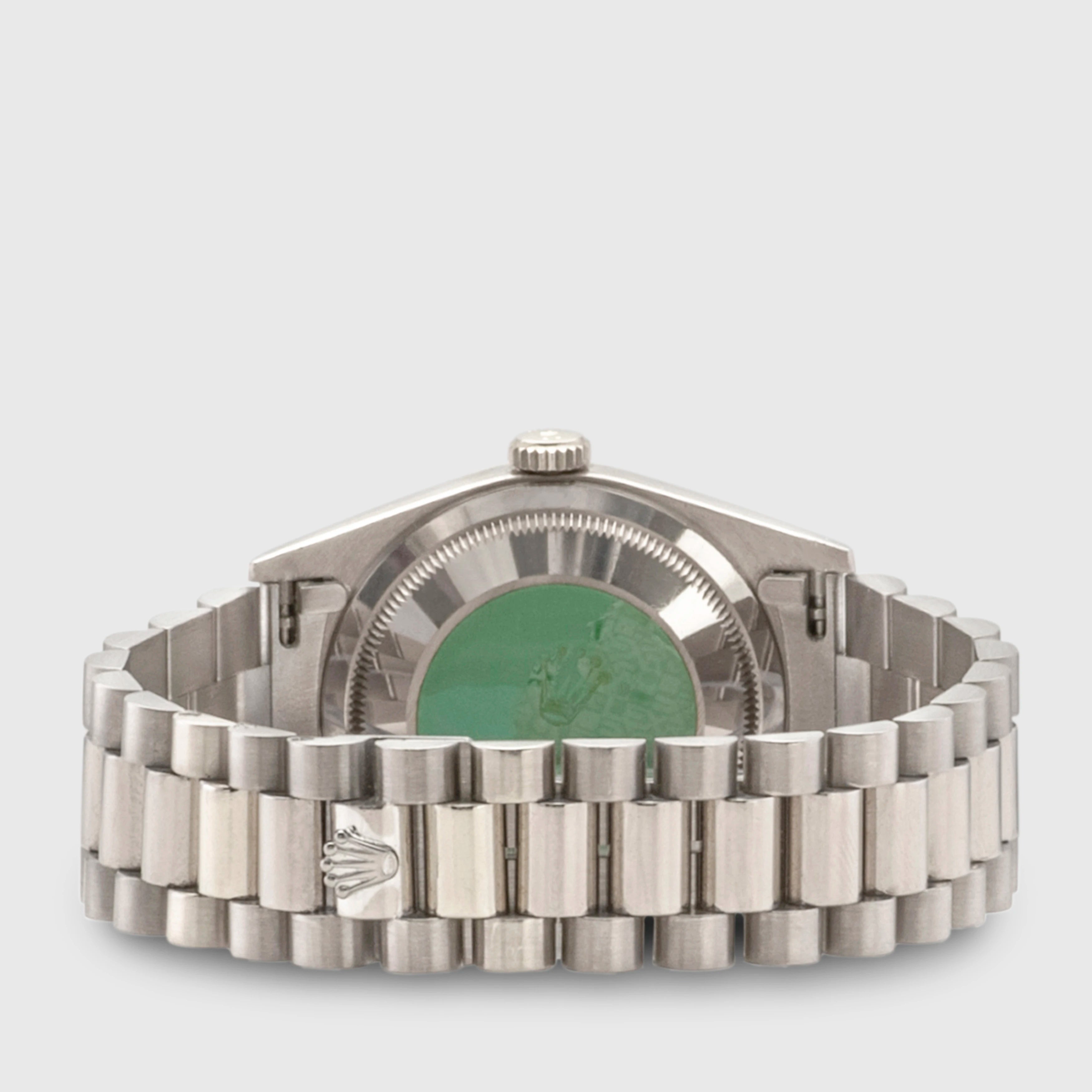 1995 Rolex Day Date Baguettes Dial Arabic Discs Ref. 18239 (Saudi Papers)
