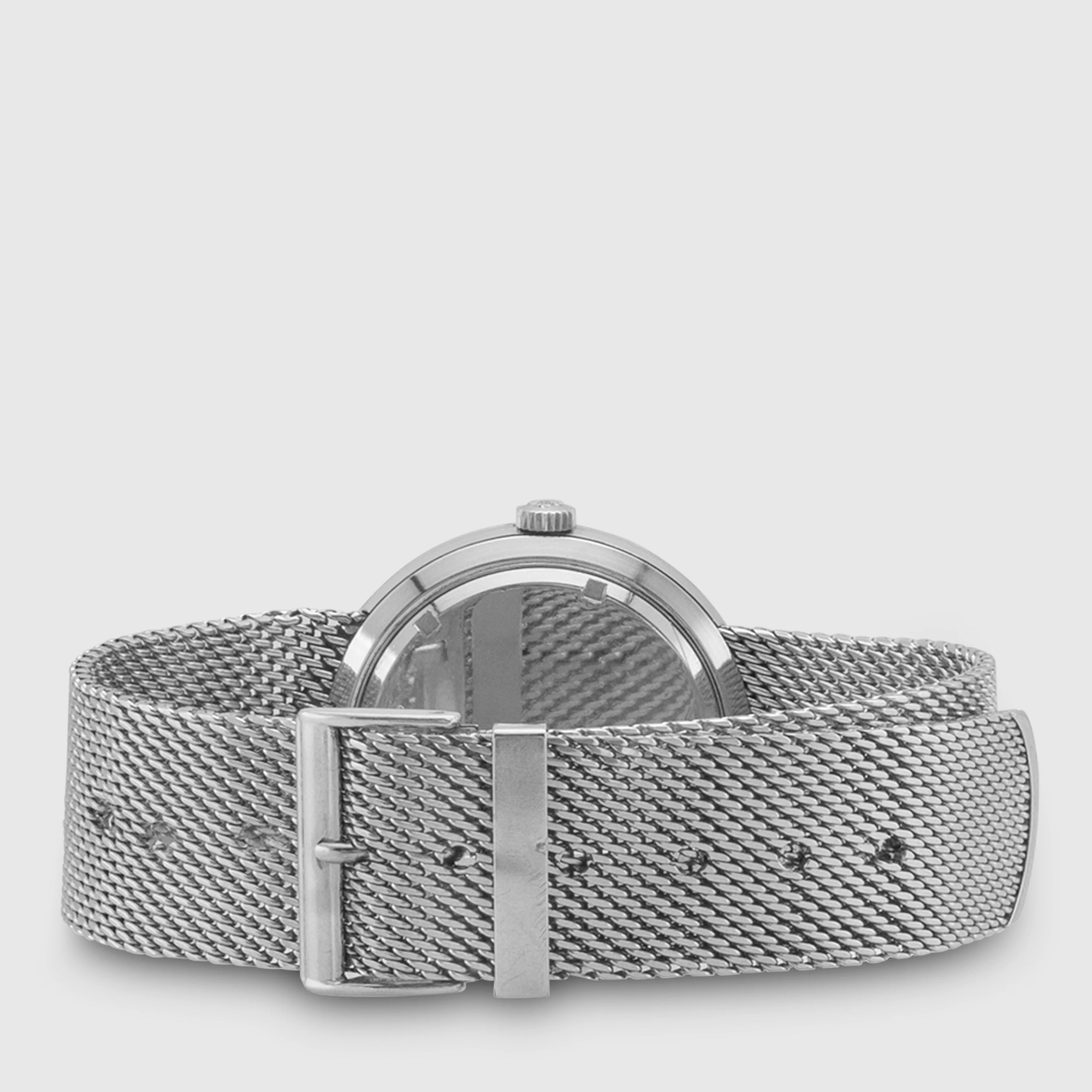 1958 Patek Philippe Calatrava Stainless Steel Millanaise Bracelet Ref. 3418