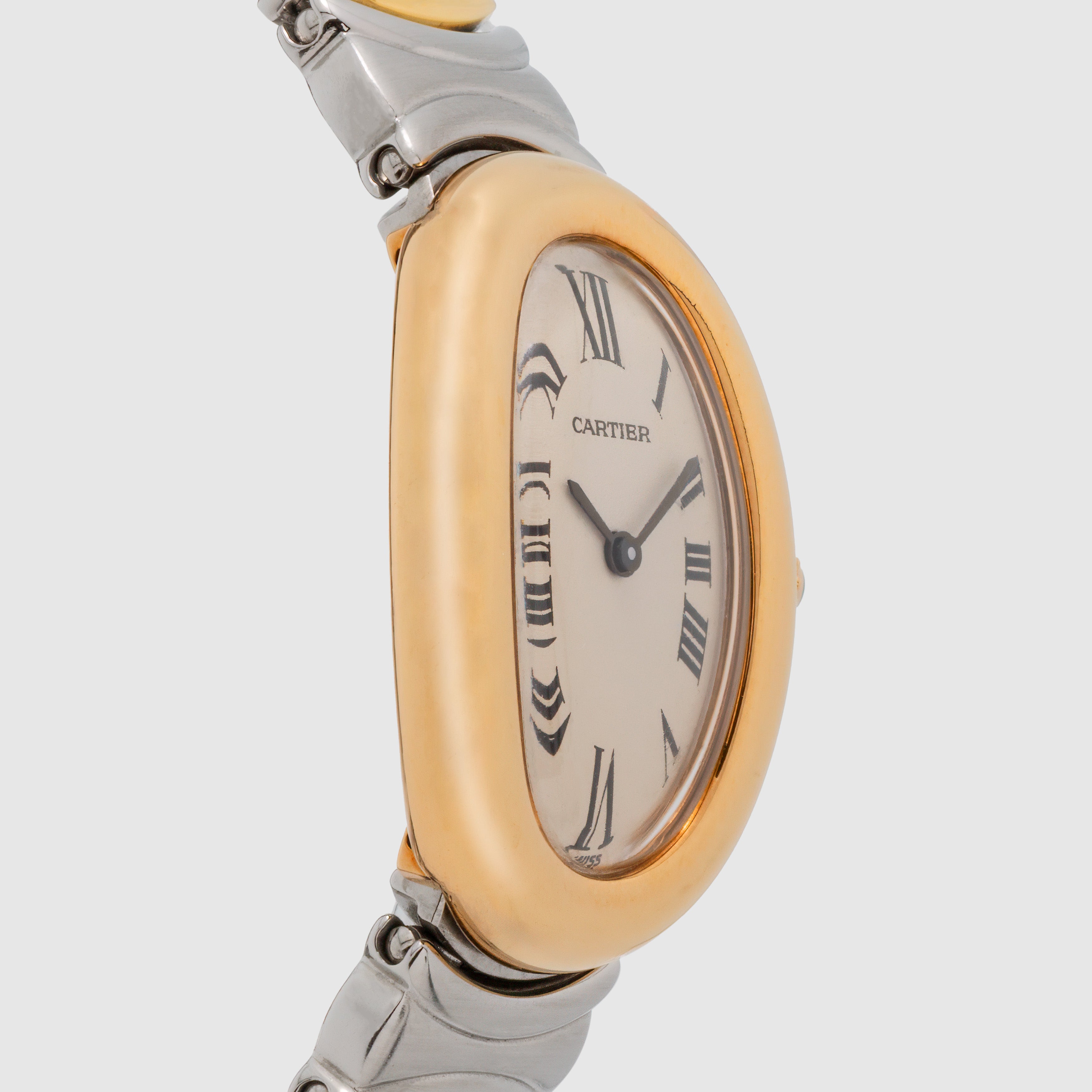 1980's Cartier Ladies Baignoire St/G Ref. 8057