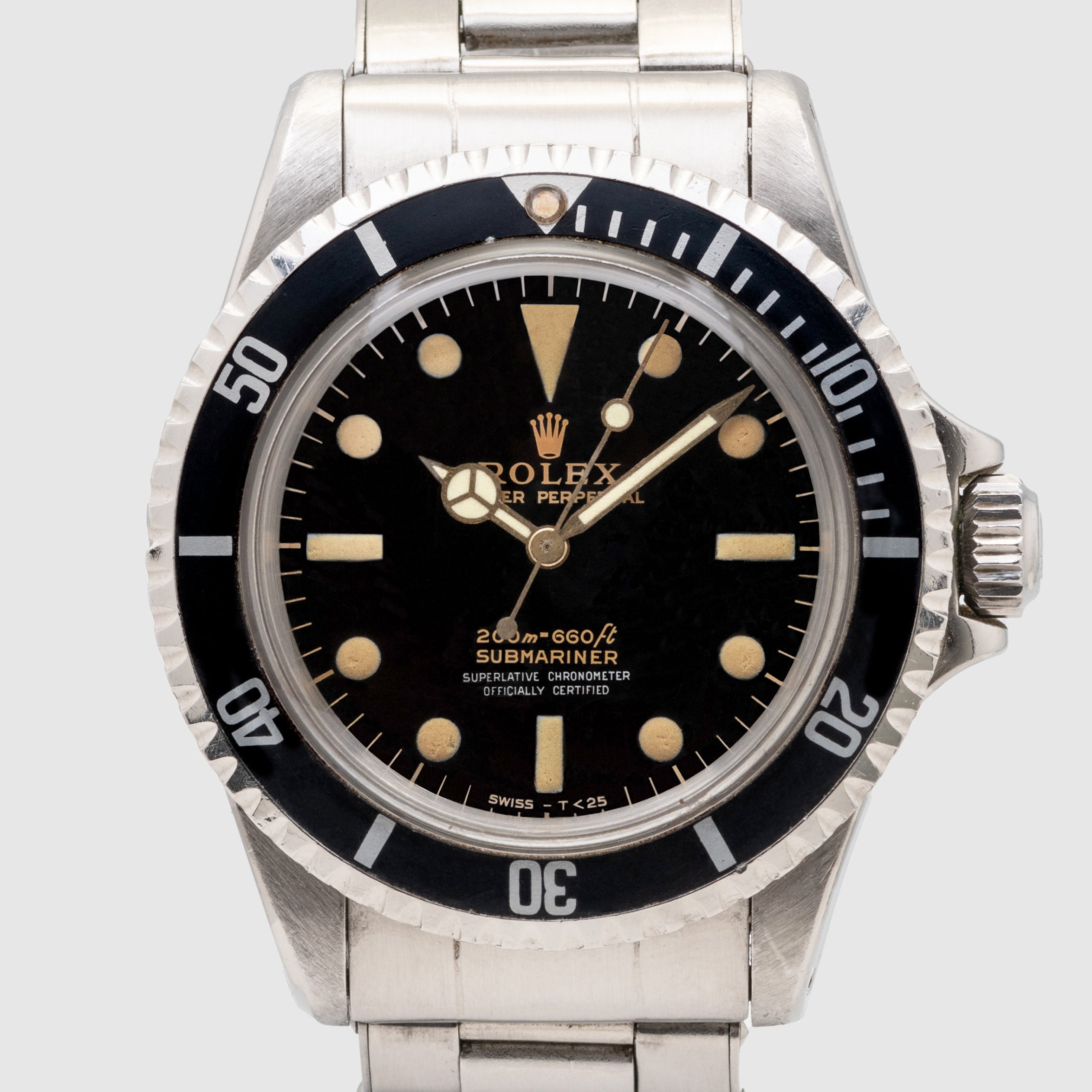 1964 Rolex Submariner Gilt Four Liner Ref. 5512