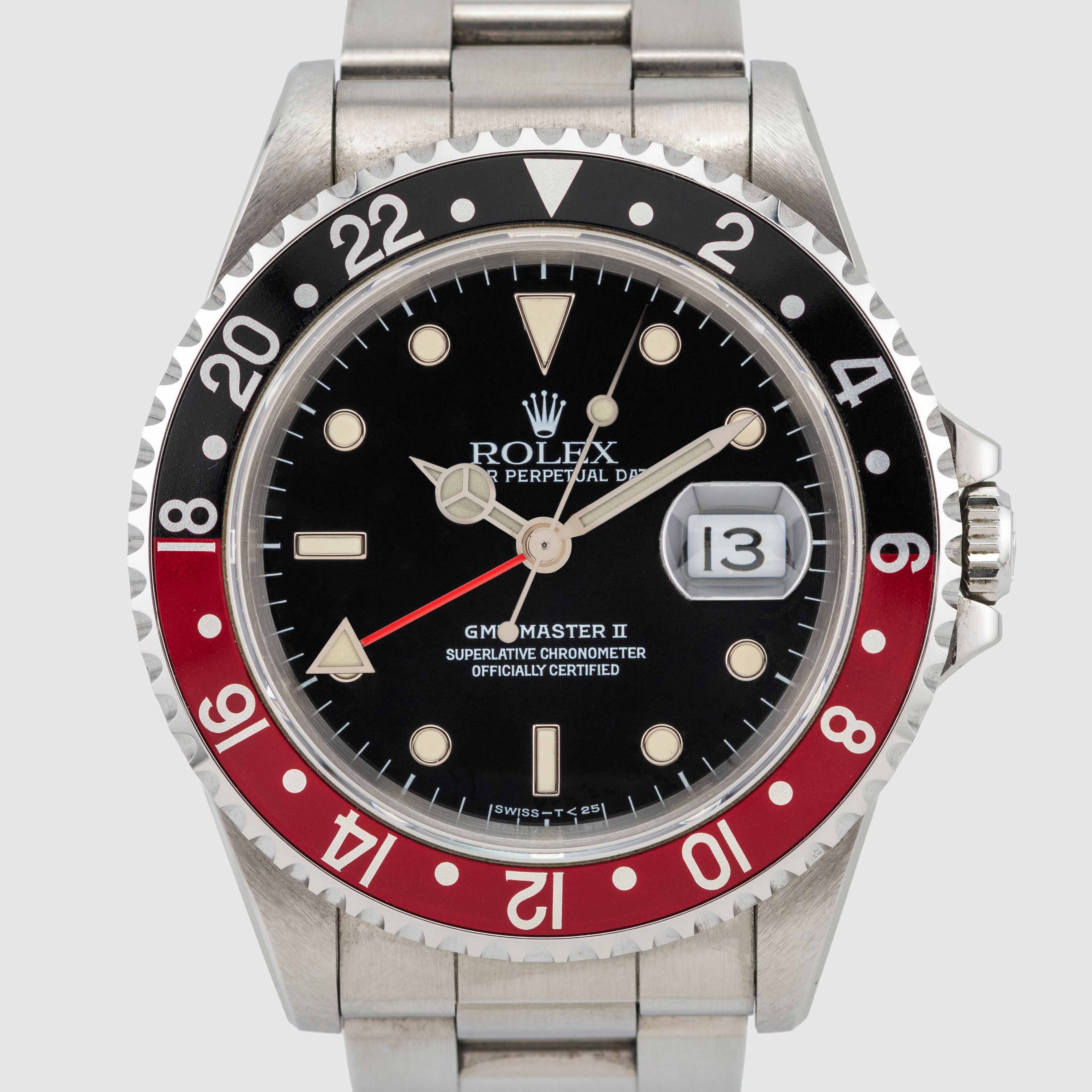 1995 Rolex GMT Master Coke Unpolished Ref. 16710 (with Box and Booklets)