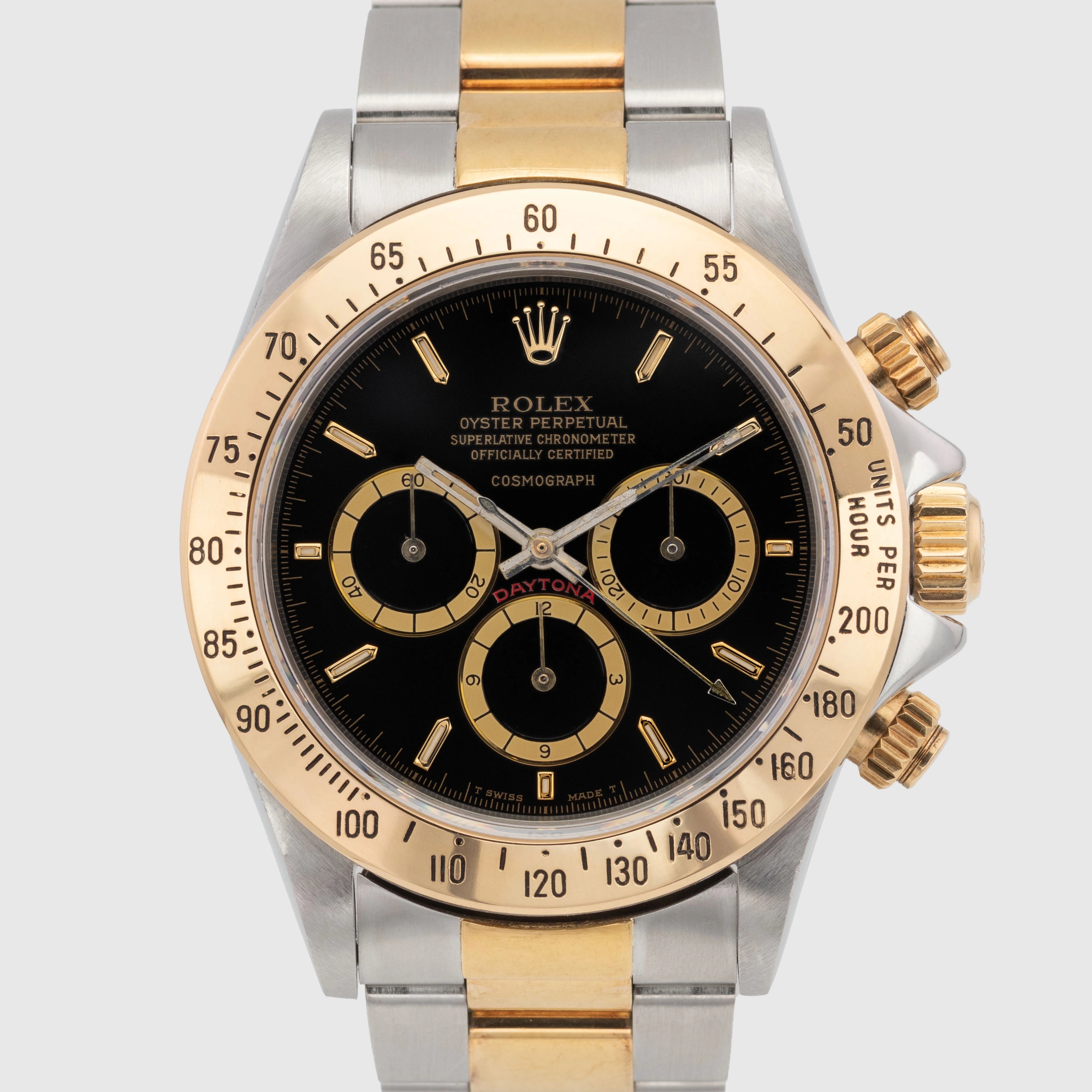 1989 Rolex Daytona St/G Floating Dial Inverted 6 Ref. 16523