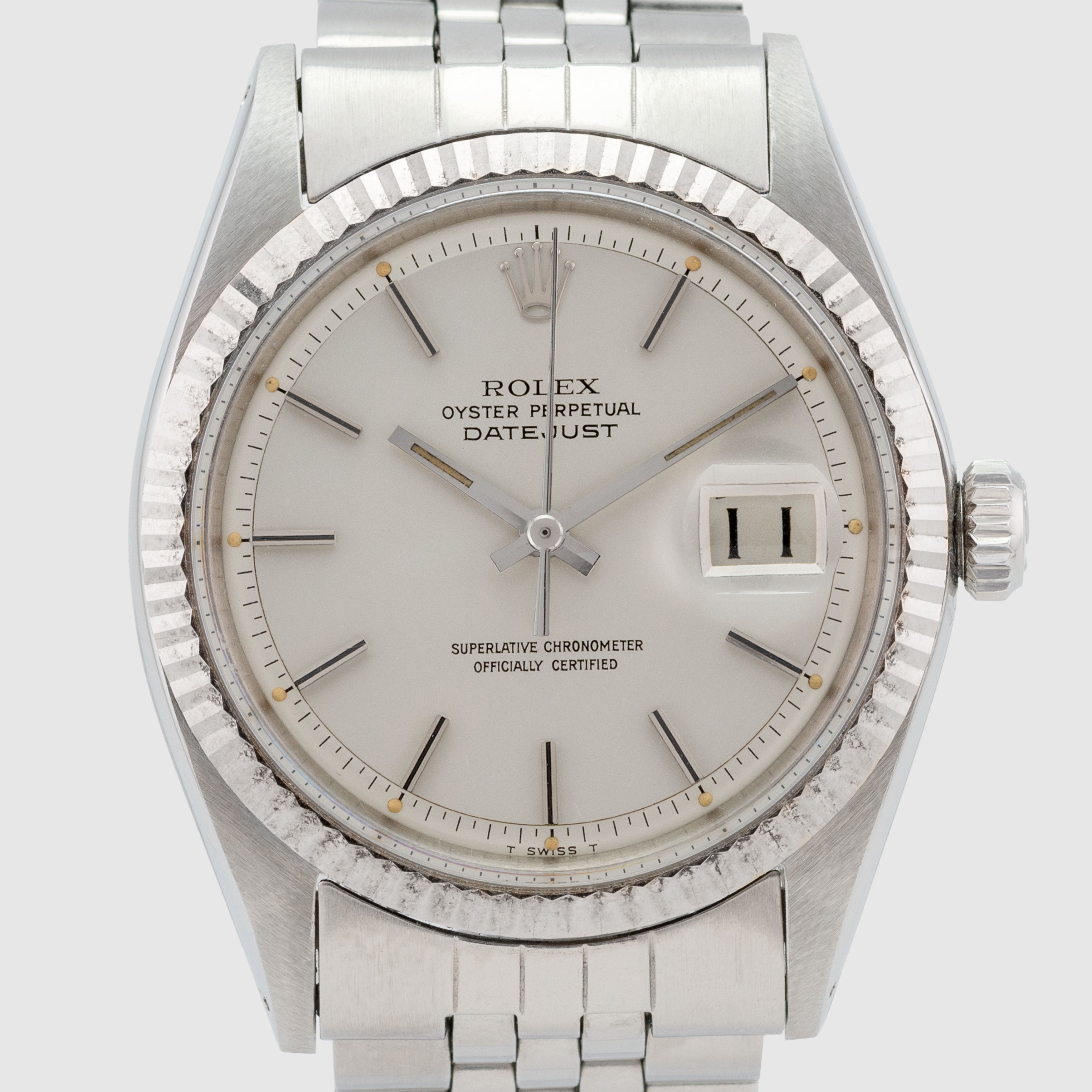 1970 Rolex Datejust Silver Dial 'Like New' Ref. 1601