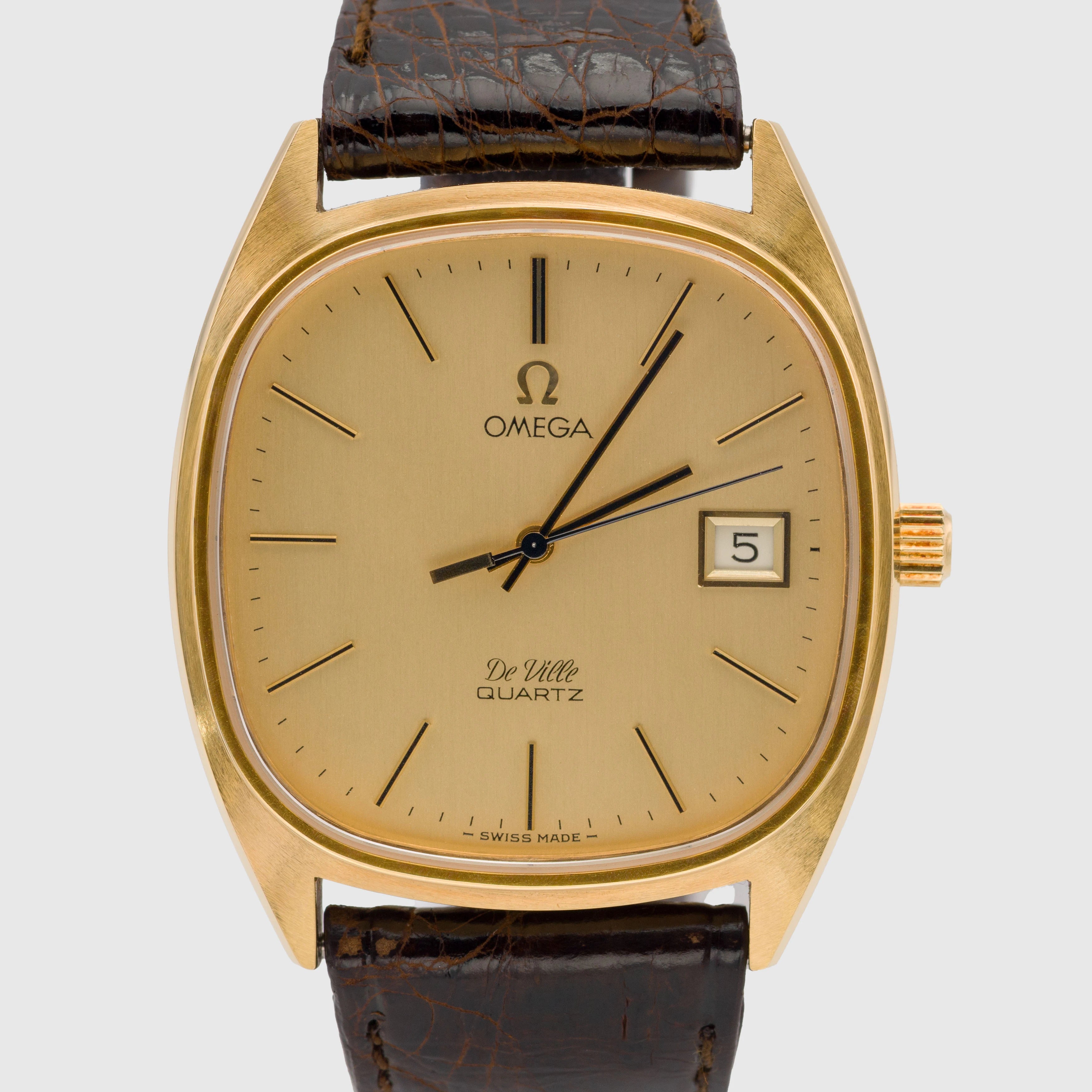 1970's Omega De Ville Champagne Dial Ref. 192.0034 (Box)