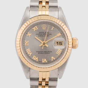 2000 Rolex Datejust Silver Roman Numerals Dial Ref. 79173