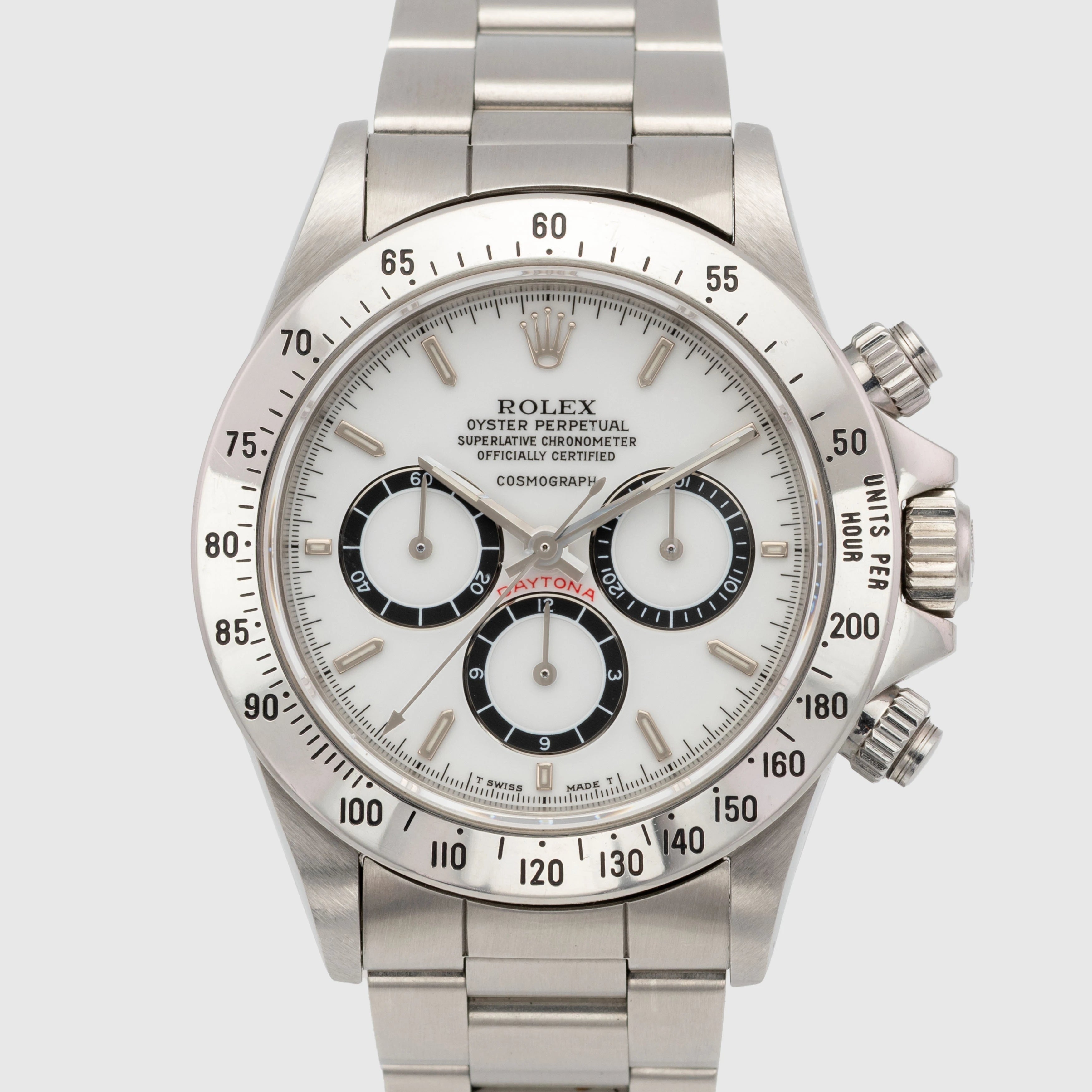 1988 Rolex Daytona R9 Porcelain Dial Unpolished Ref. 16520 (Box & Booklets)
