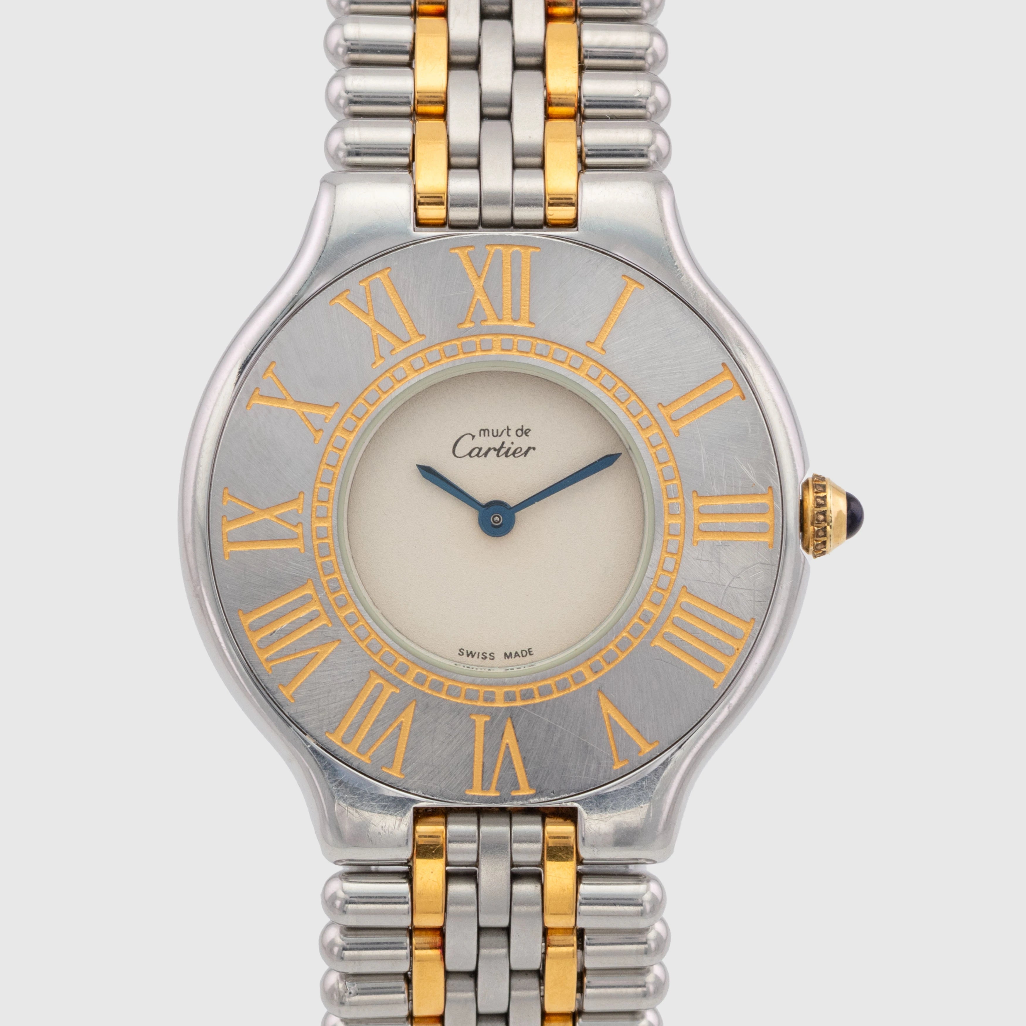 1989 Cartier Must 21 St/G Ref. 9010 (Box & Papers)