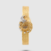 1970's Rolex Precision Ladies Cocktail Yellow Gold with Diamonds