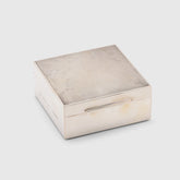 Hermes Sterling Silver Cigarette Box 20th Century