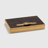 1970's Hermes Cigarette Box with Belt Buckle Motif (France)