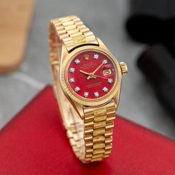 Rolex Lady Datejust Red Stella