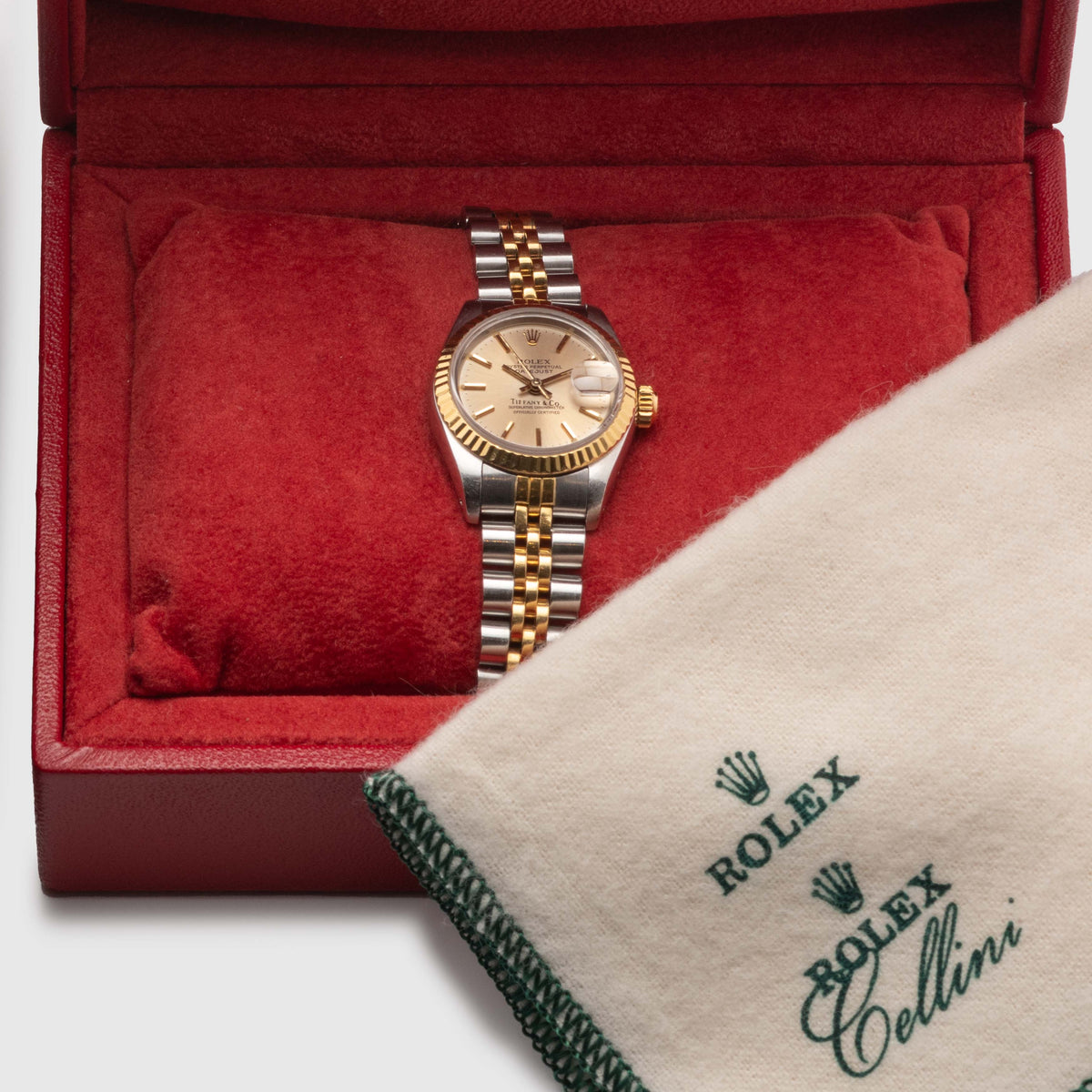 1987 Rolex Lady Datejust St/G 'Tiffany & Co.' Ref. 69173 (with Box)