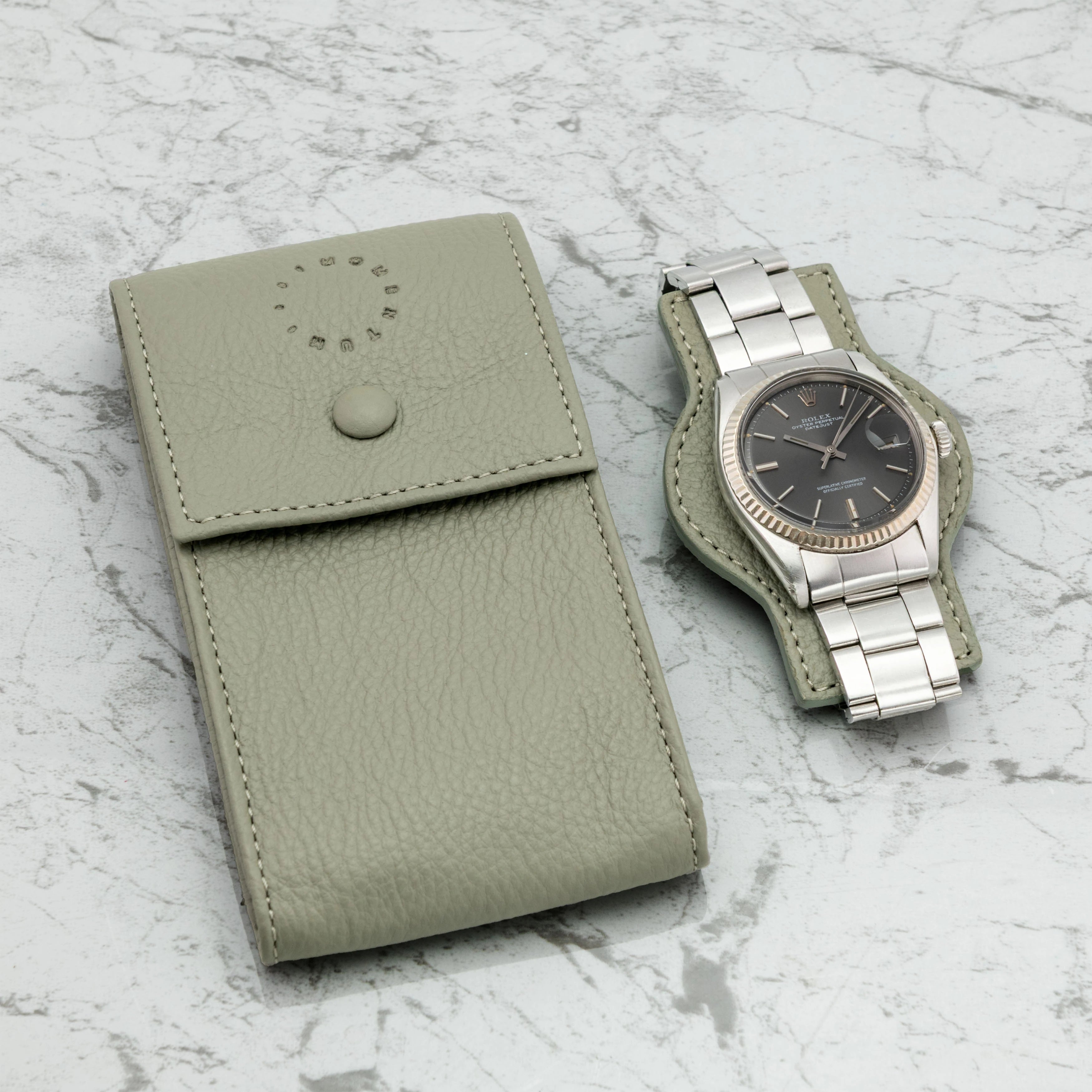 Skyline Watch Pouch Chalk Grey