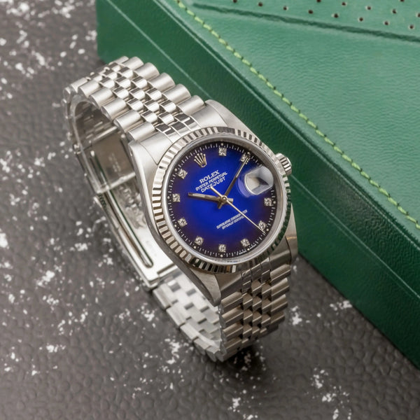 Rolex Datejust Blue
