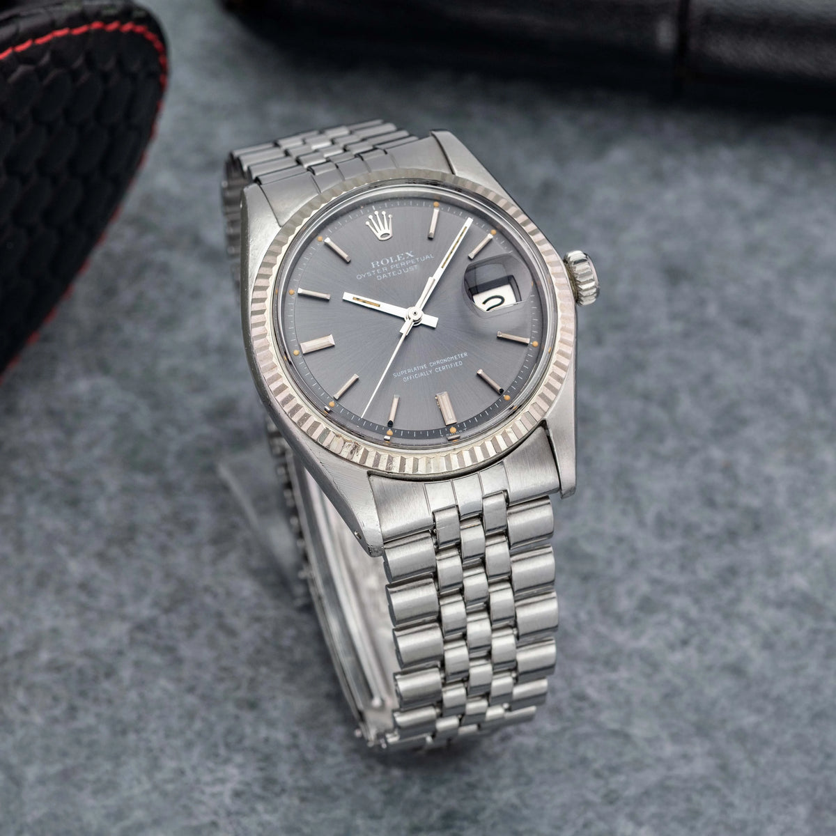 1970 Rolex Datejust Grey Dial Ref. 1601