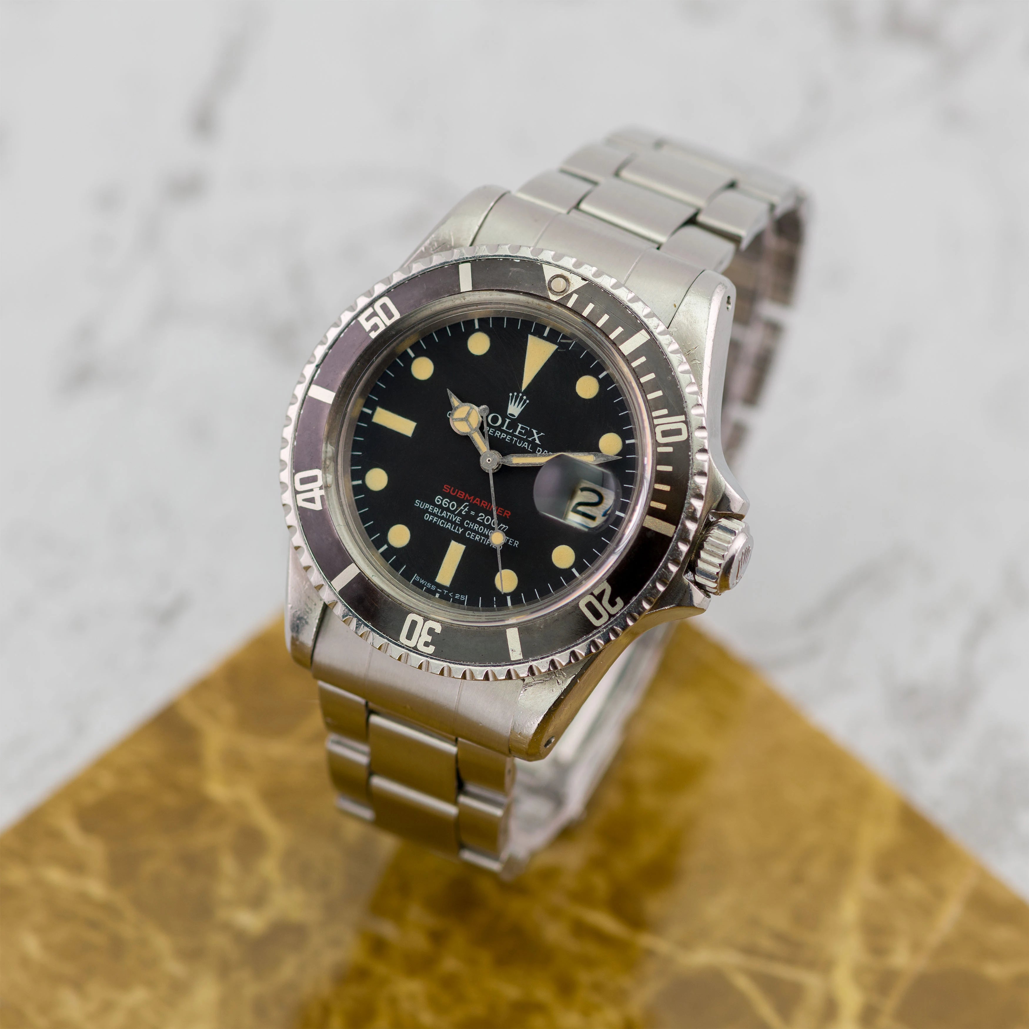 1972 Rolex Submariner MK4 Single Red Ref. 1680