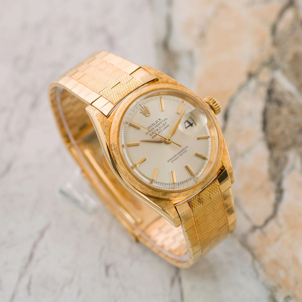 1962 Rolex Datejust Serpico Y Laino with Special Bracelet Ref. 1602