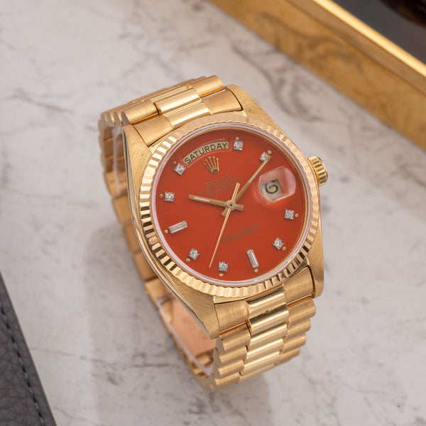 Rolex Day Date Red Stella