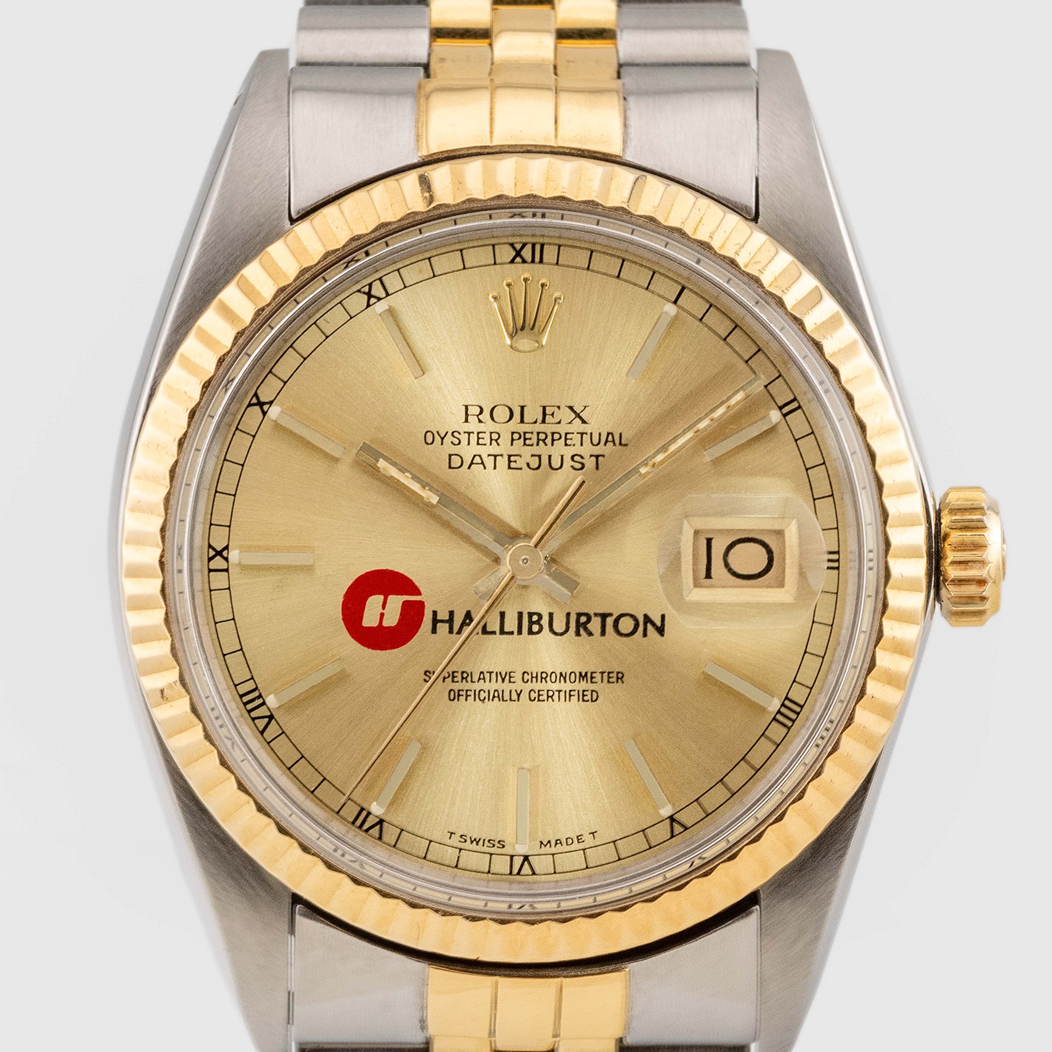 1981 Rolex Datejust St/G 'Halliburton' Ref. 16013