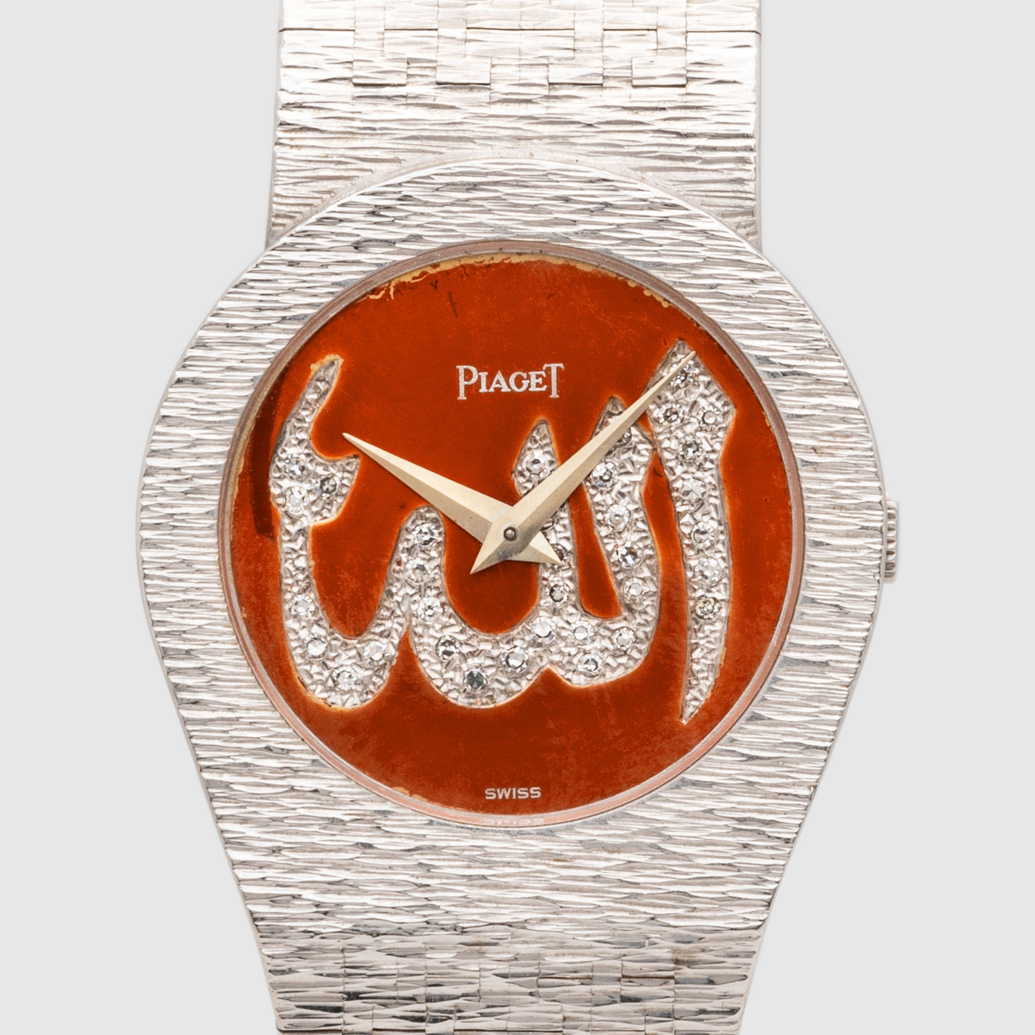 1976 Piaget White Gold Possibly Unique 'Allah' Dial Ref. 9081.A6