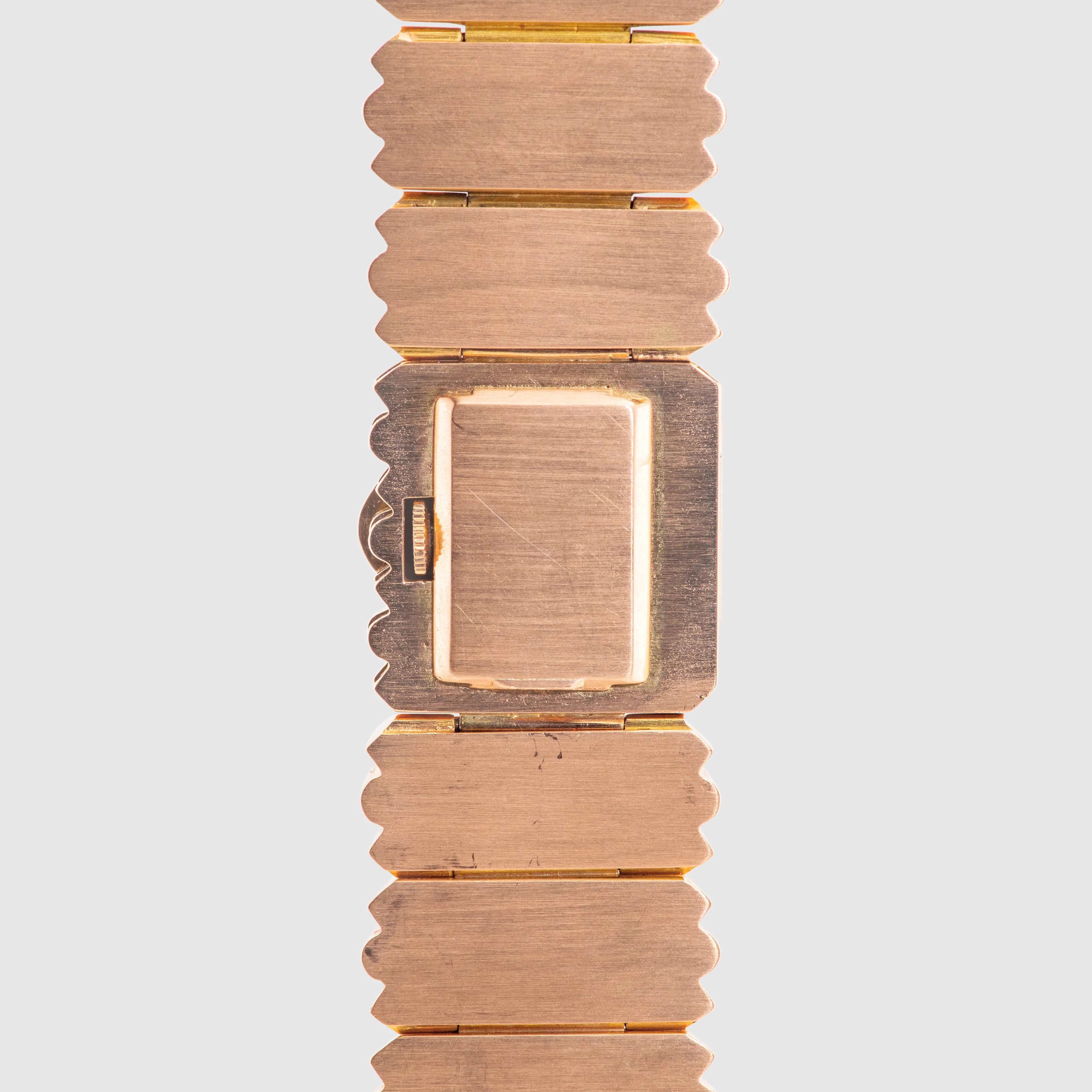 1970’s Movado Bracelet Watch 18K Pink Gold - Unworn Ref. 565008