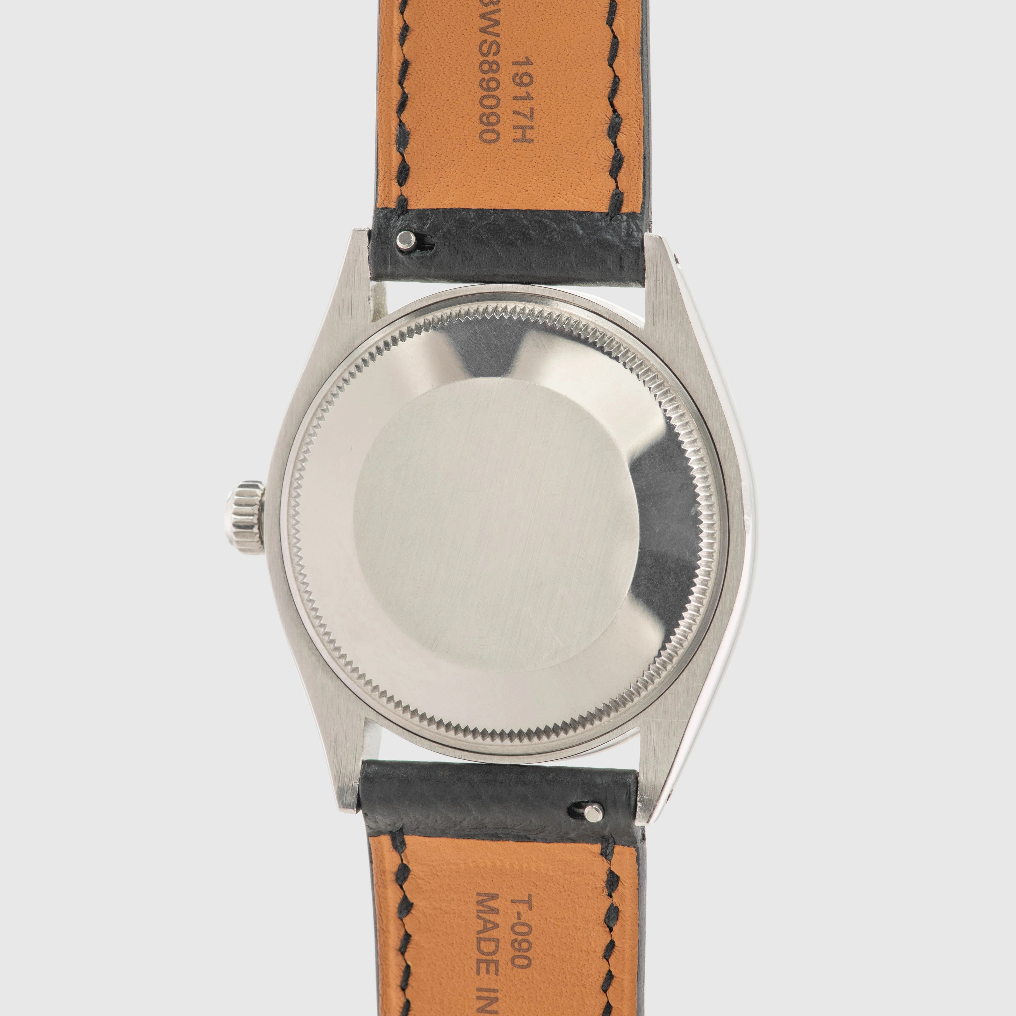 1981 Rolex Oyster Perpetual Rose Engine Guilloche Grey Dial Ref. 1002