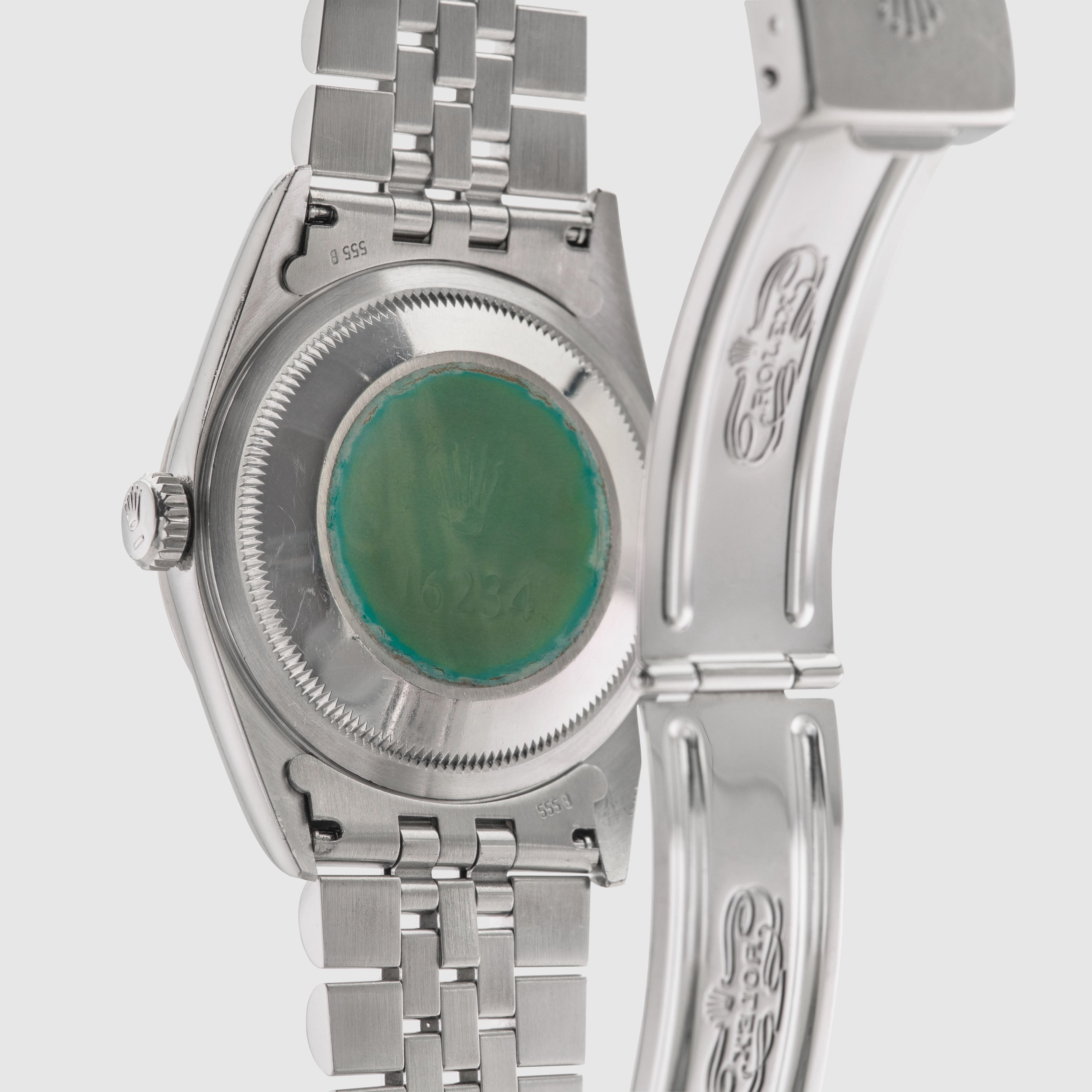 1996 Rolex Datejust St/WG Salmon Dial Ref. 16234 (Box & Paper)