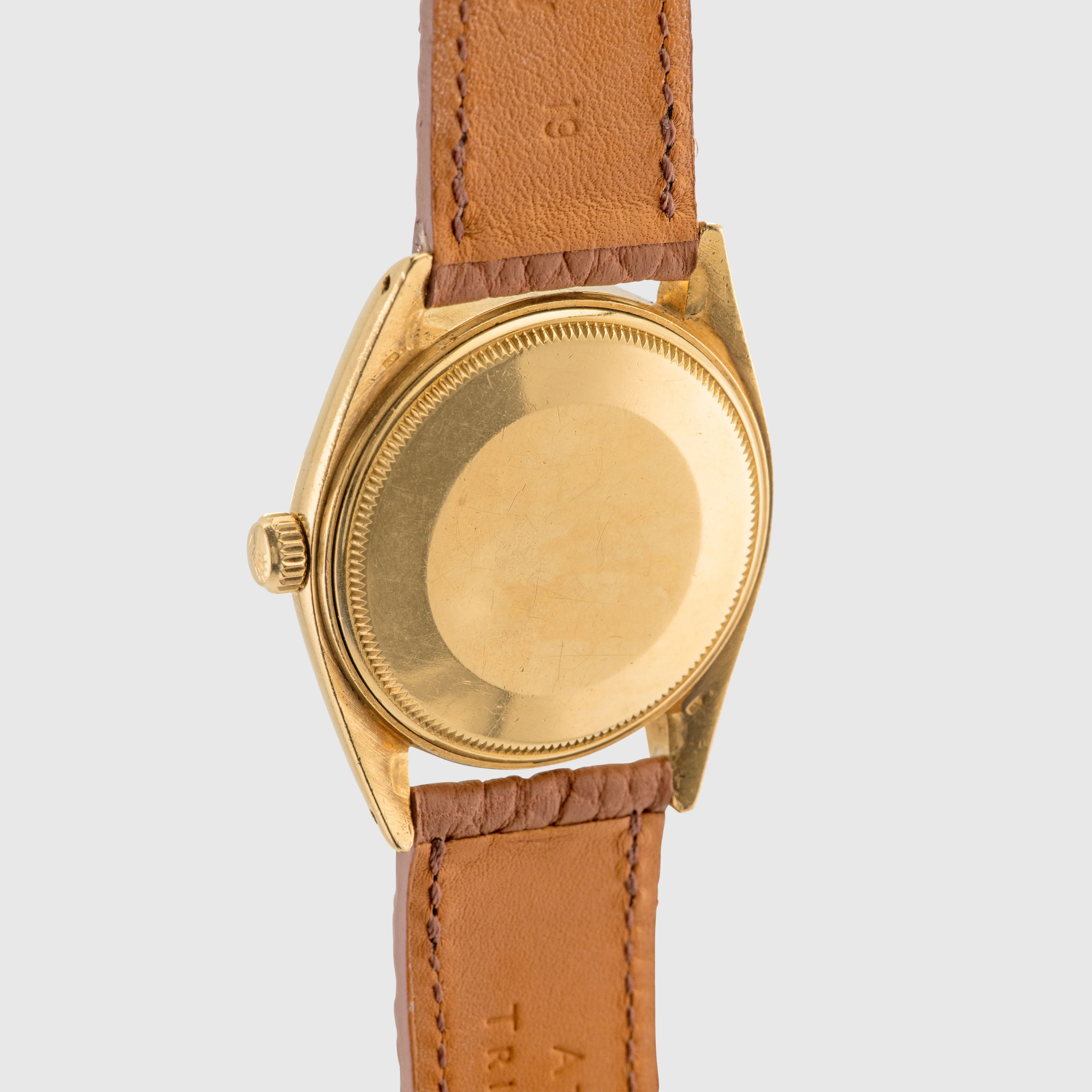1962 Rolex Oyster Perpetual Date 18K Tropical Dial 'Beyer' Double Signed Ref. 1500