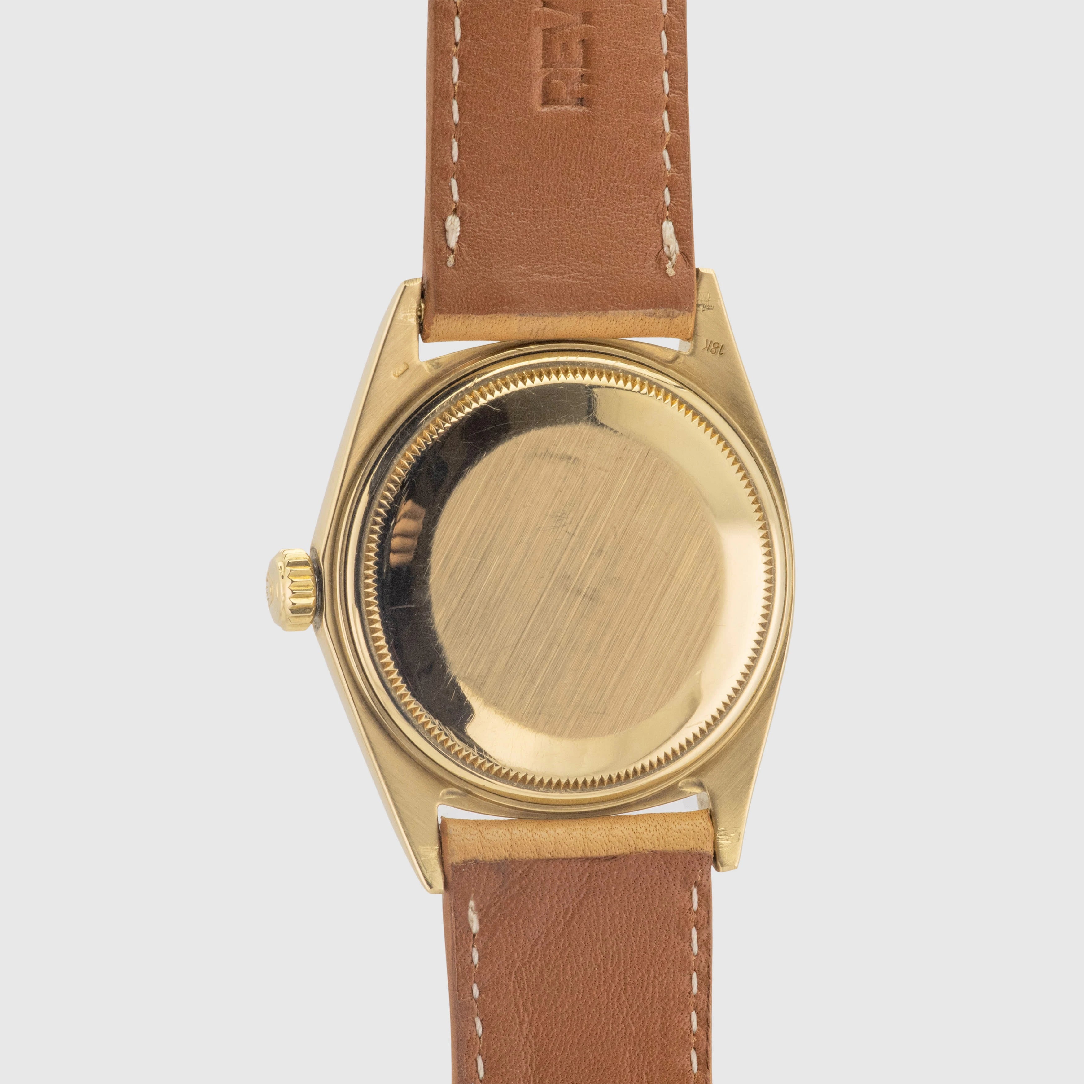 1972 Rolex Datejust 18K Yellow Gold Rare Obsidian Dial Ref. 1601
