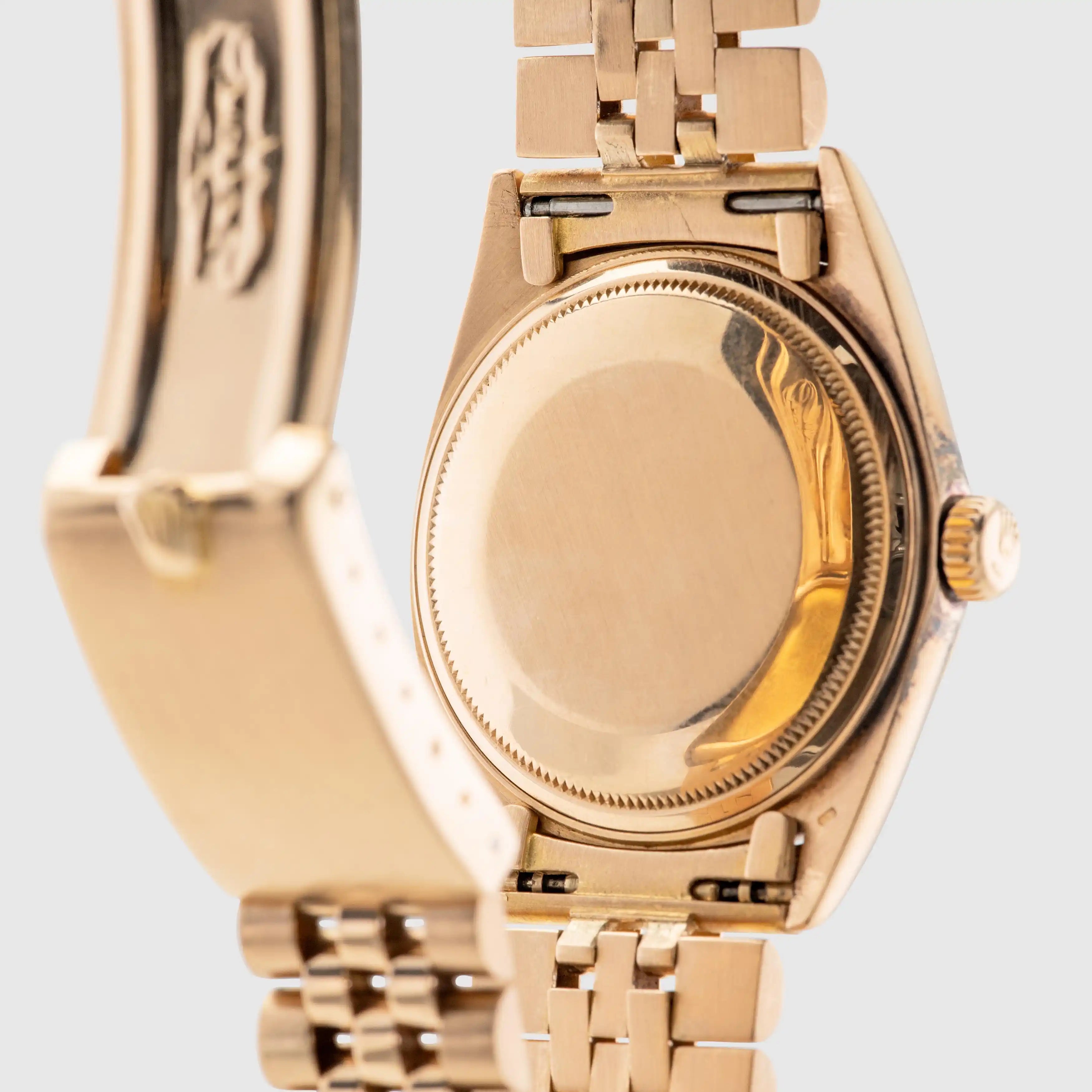 1969 Rolex Datejust Pink Gold Rare Arabic Hindi Dial Ref. 1601