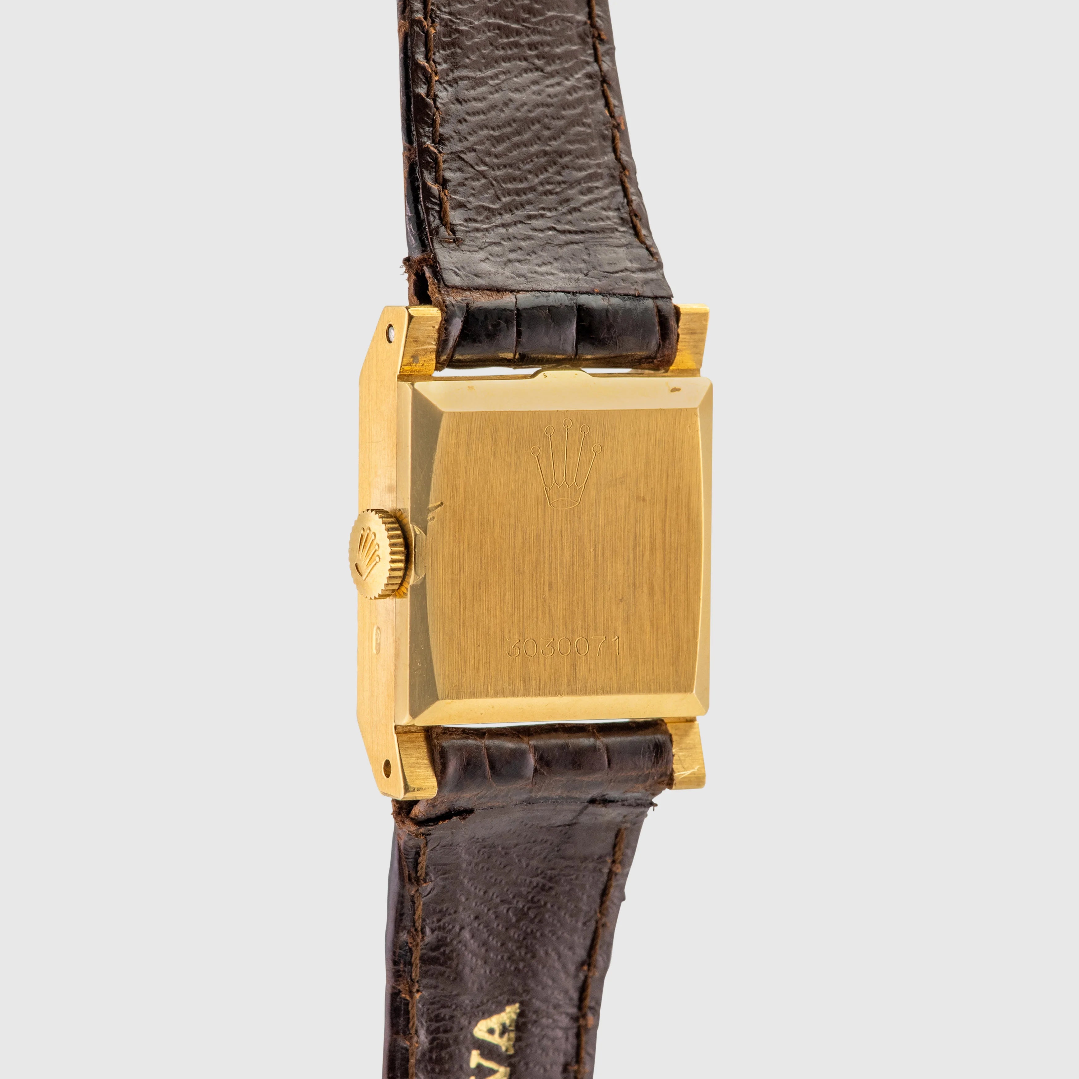 1972 Rolex Precision Champagne Linen Dial Yellow Gold 'Like new' Ref. 2157