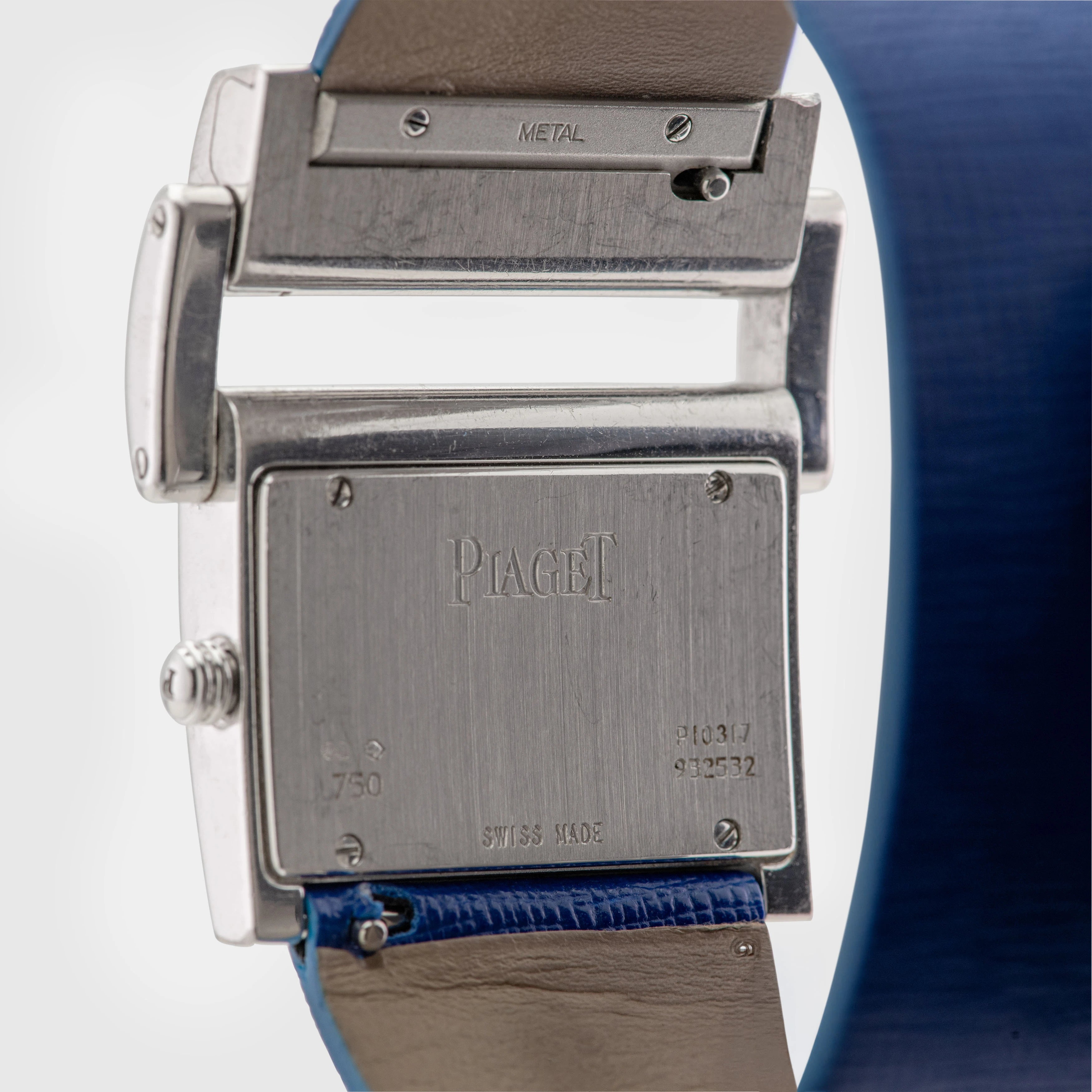 2000's Piaget Miss Protocole 18k White Gold Enamel Dial Ref. PL0317 (with Papers)