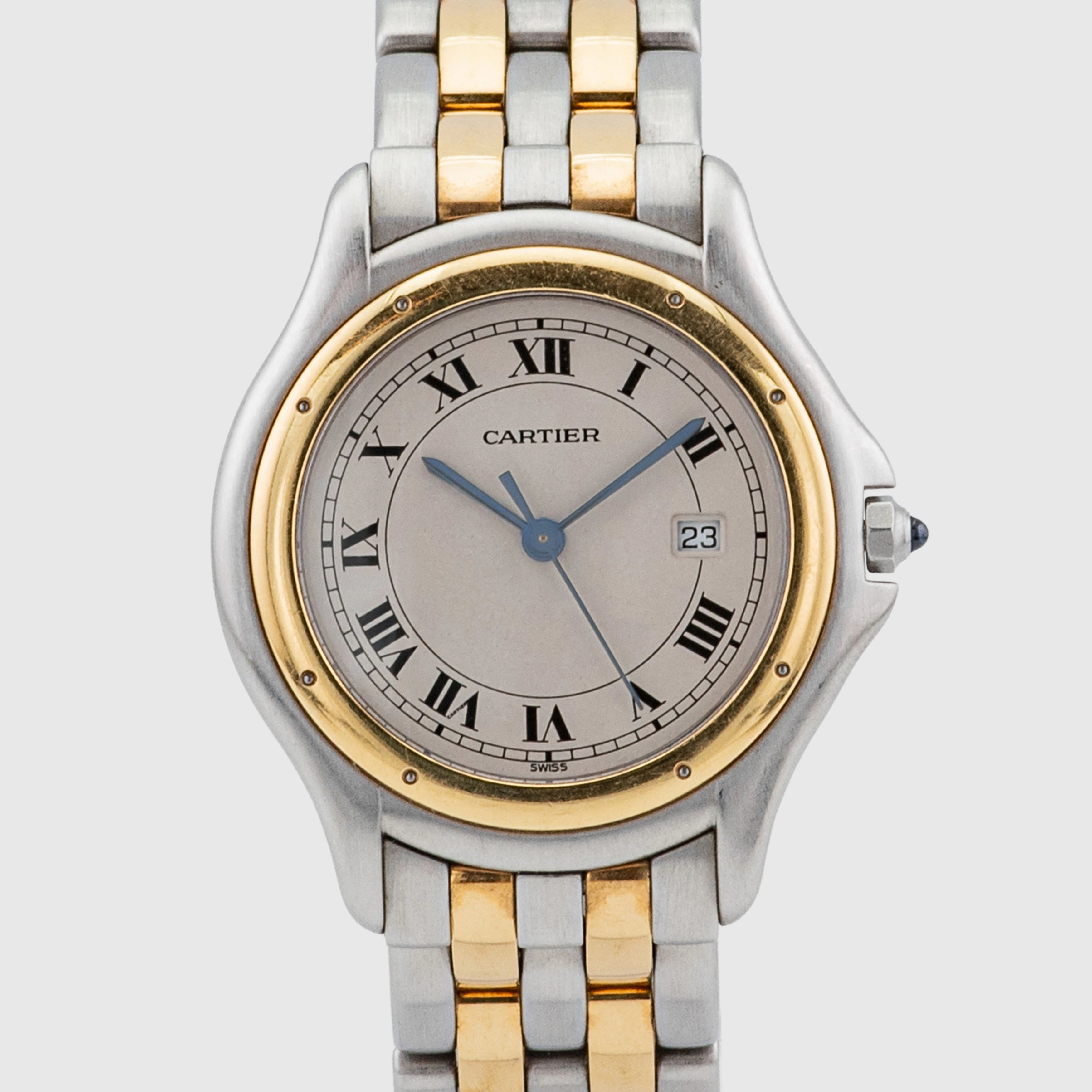 1990's Cartier Cougar St/G Large Ref. 187904