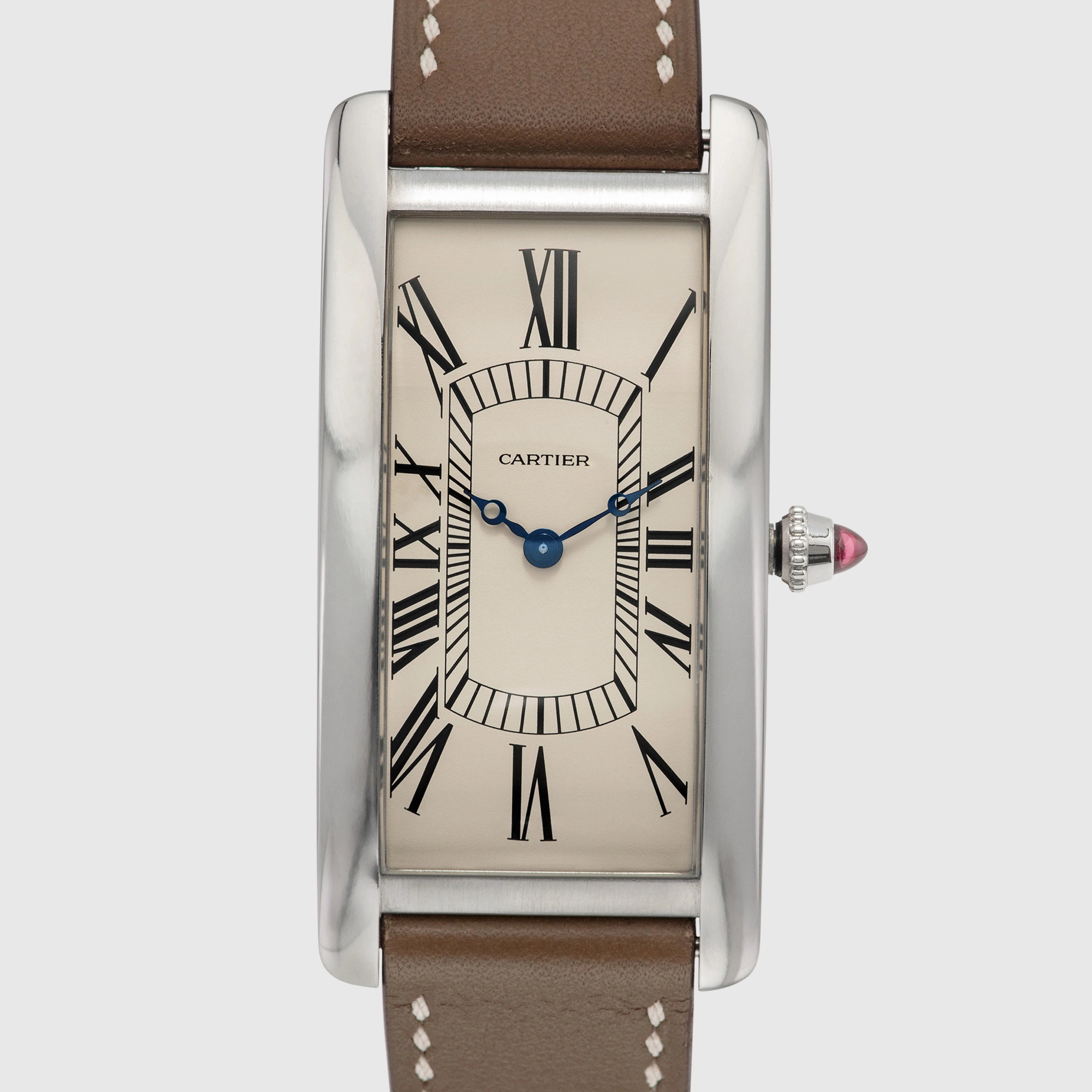 2024 Cartier Tank Cintrée Platinum Ref. WGTA0193 (Full Set)