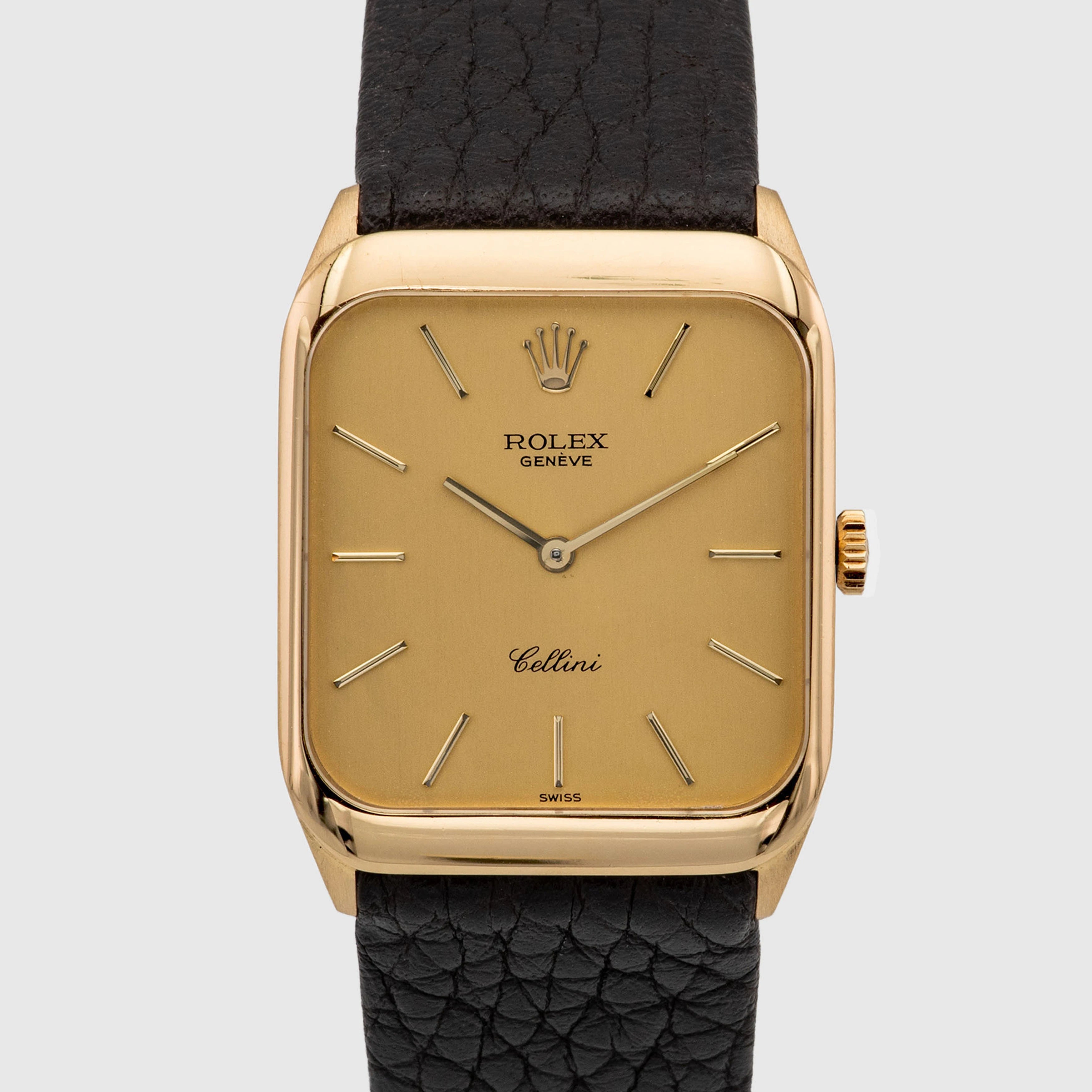 1976 Rolex Cellini Champagne Dial 18k Yellow Gold Ref. 4135