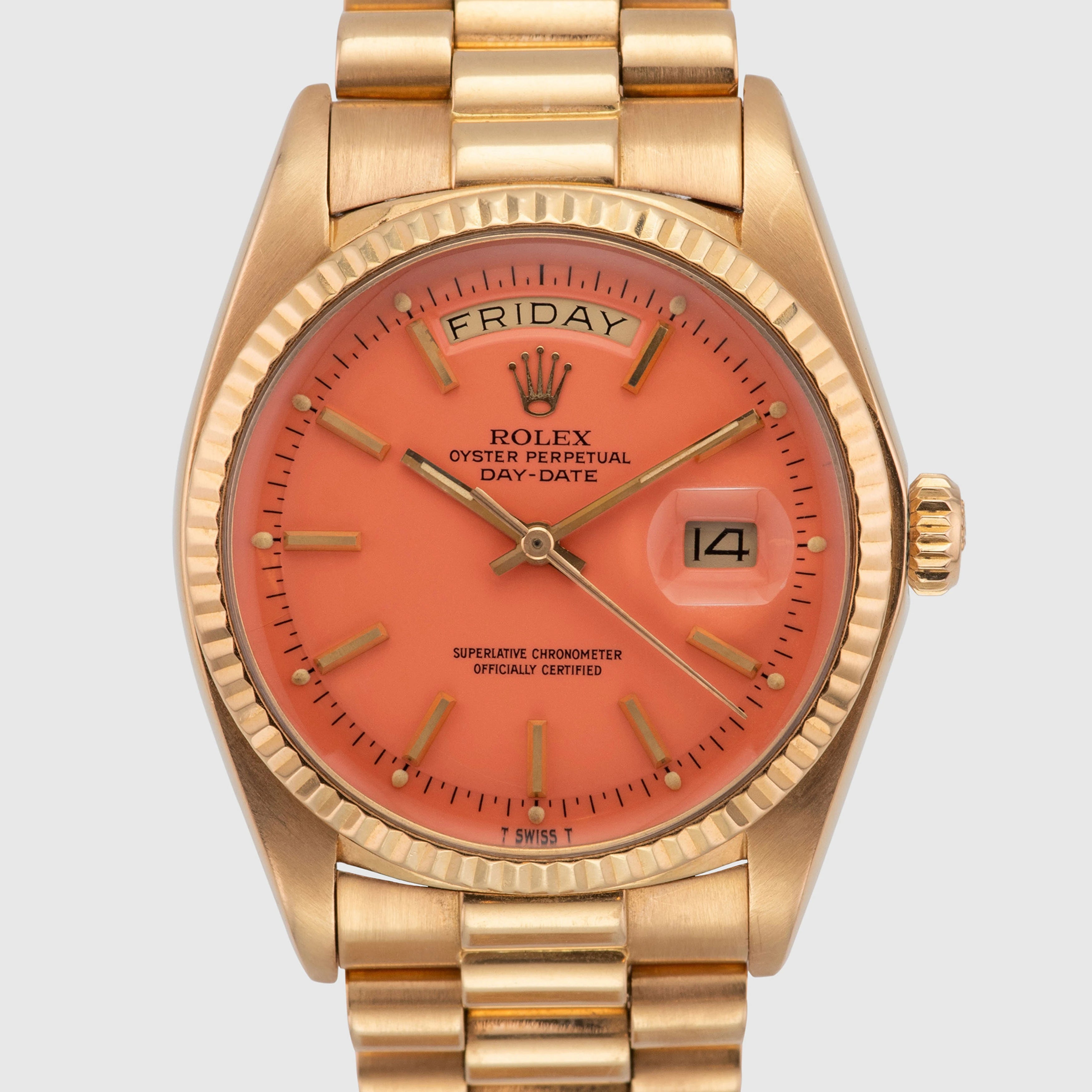 1978 Rolex Day Date Coral Stella Dial Ref. 1803