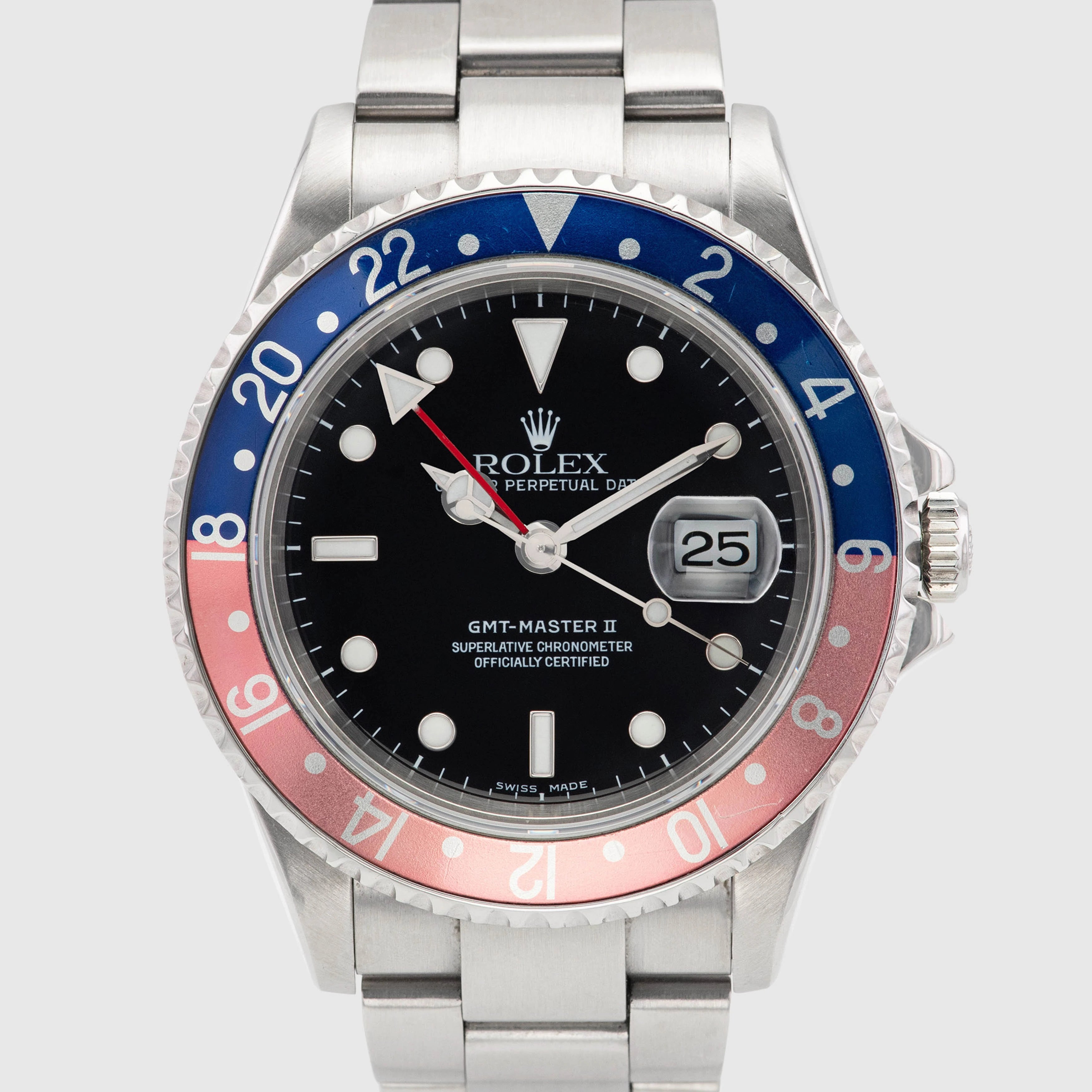 2005 Rolex GMT Master II 'Pepsi' Ref. 16710 (Full Set)
