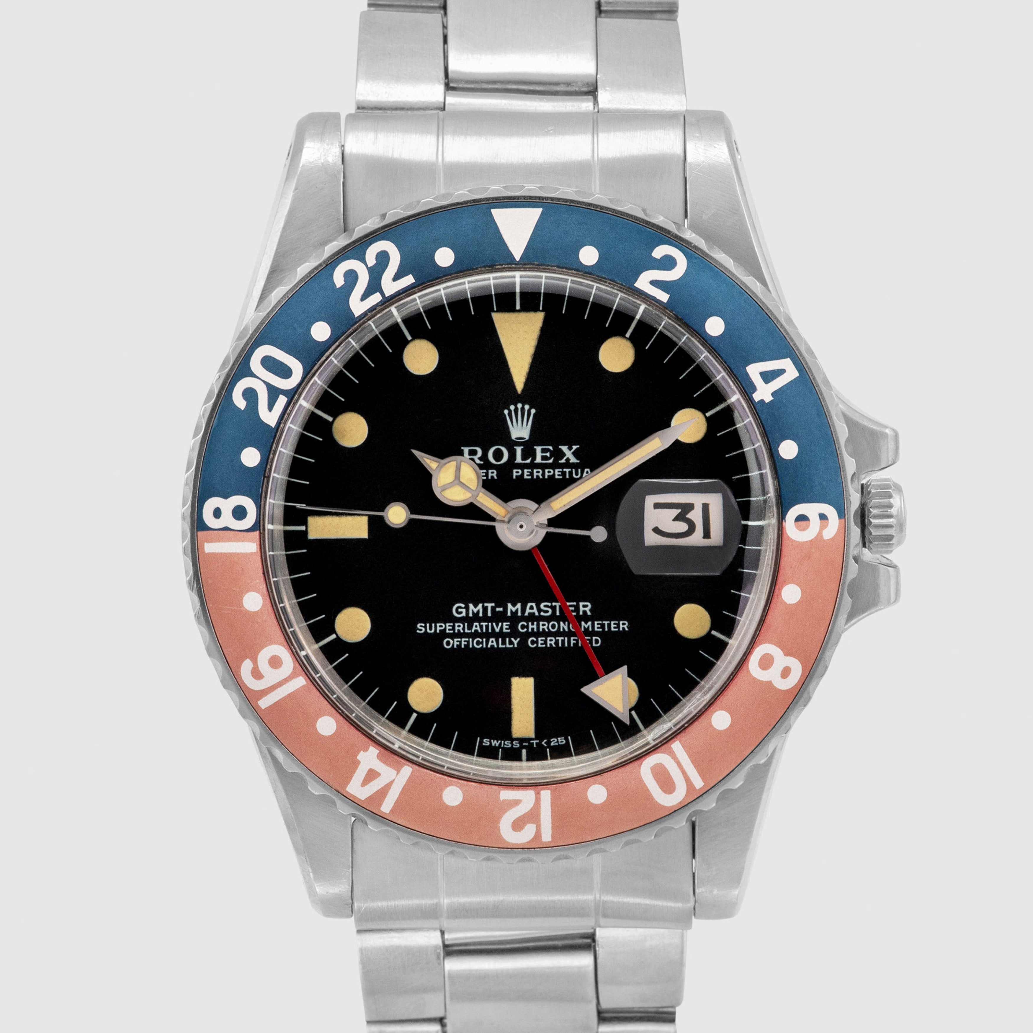 1972 Rolex GMT Master MK2 Dial Ref. 1675
