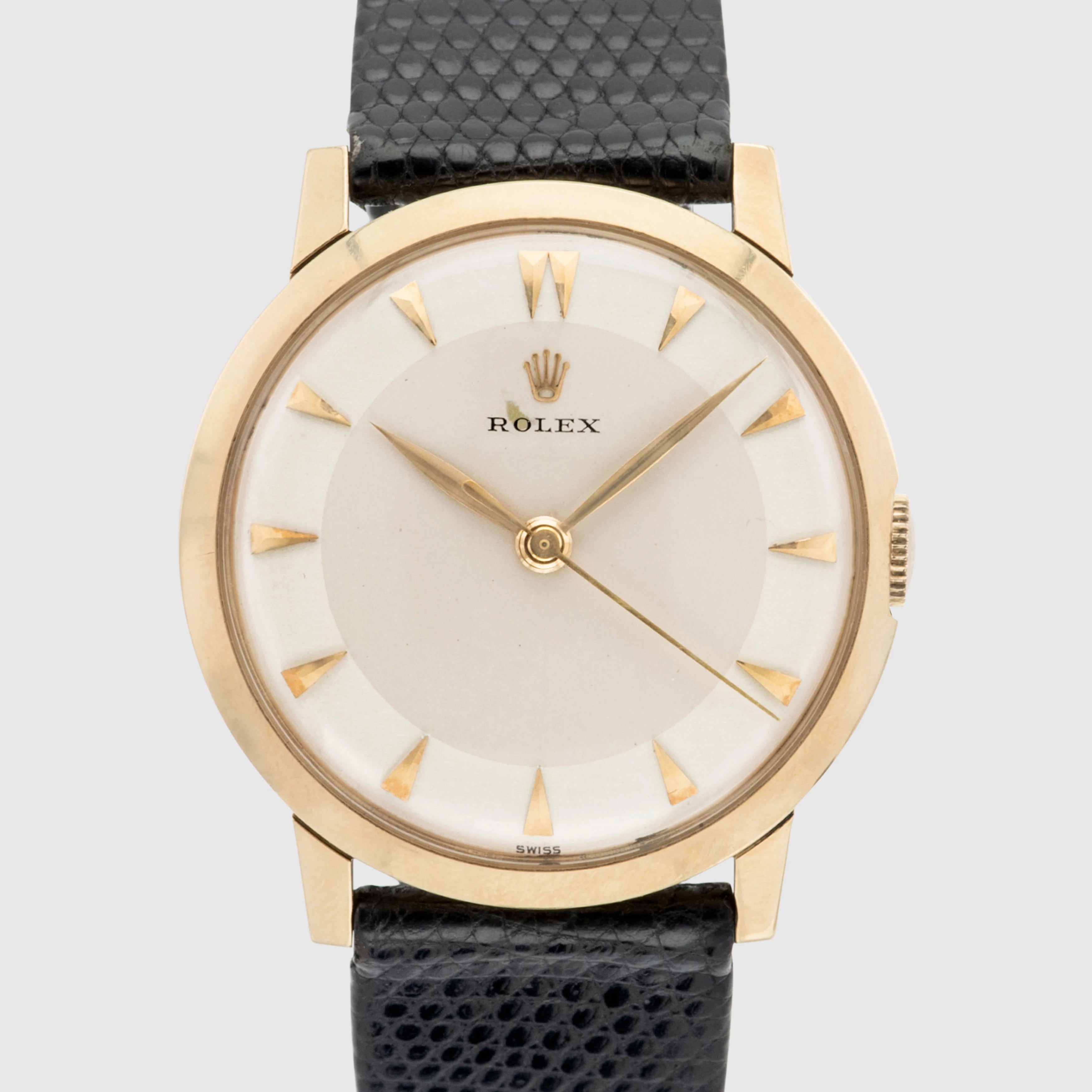 1960's Rolex Dress Watch 14k Yellow Gold - 25years Service