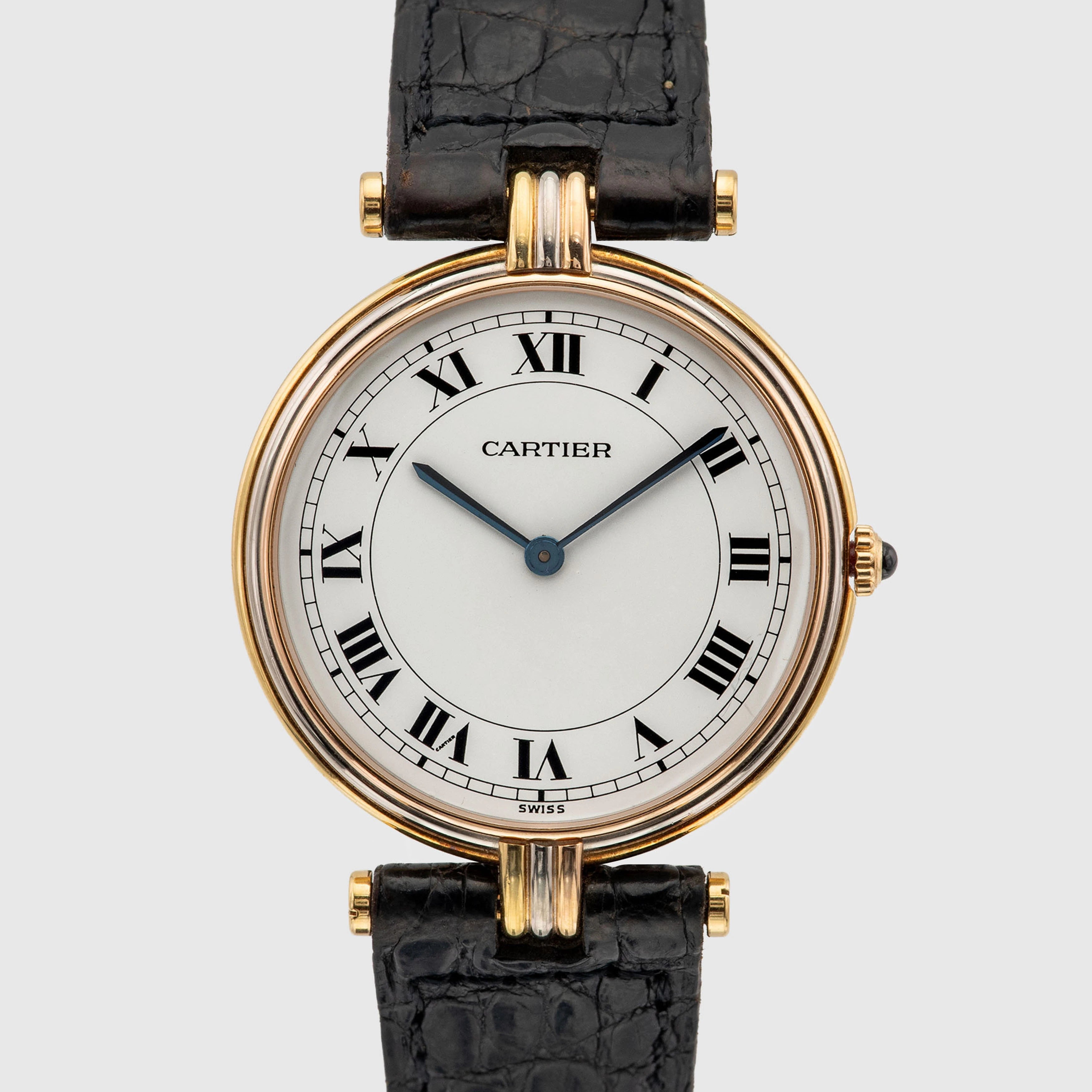 1990's Cartier Vendome Trinity 18k Gold Ref. 881003