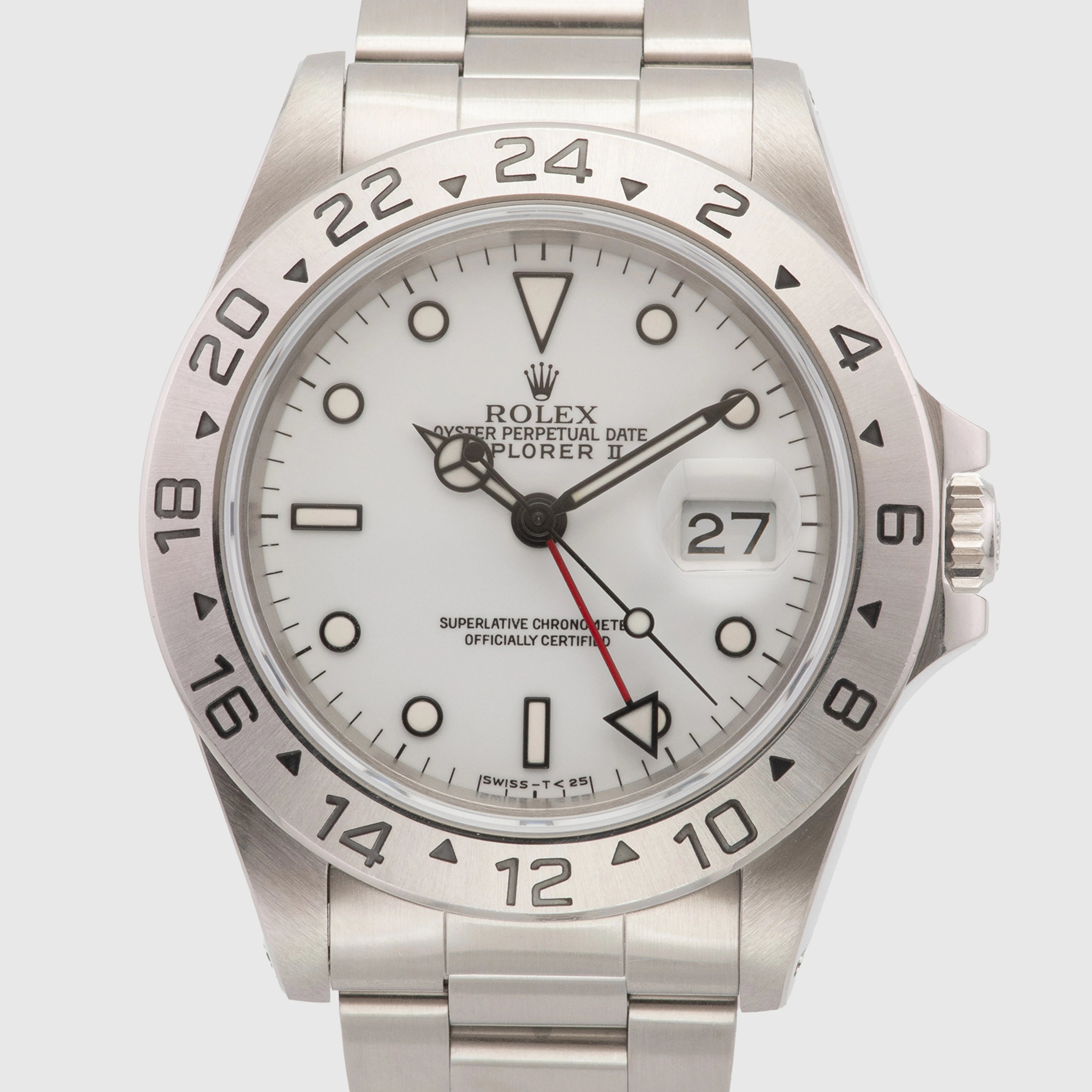 1995 Rolex Explorer II White Dial Ref. 16570 (with CPO Warranty)